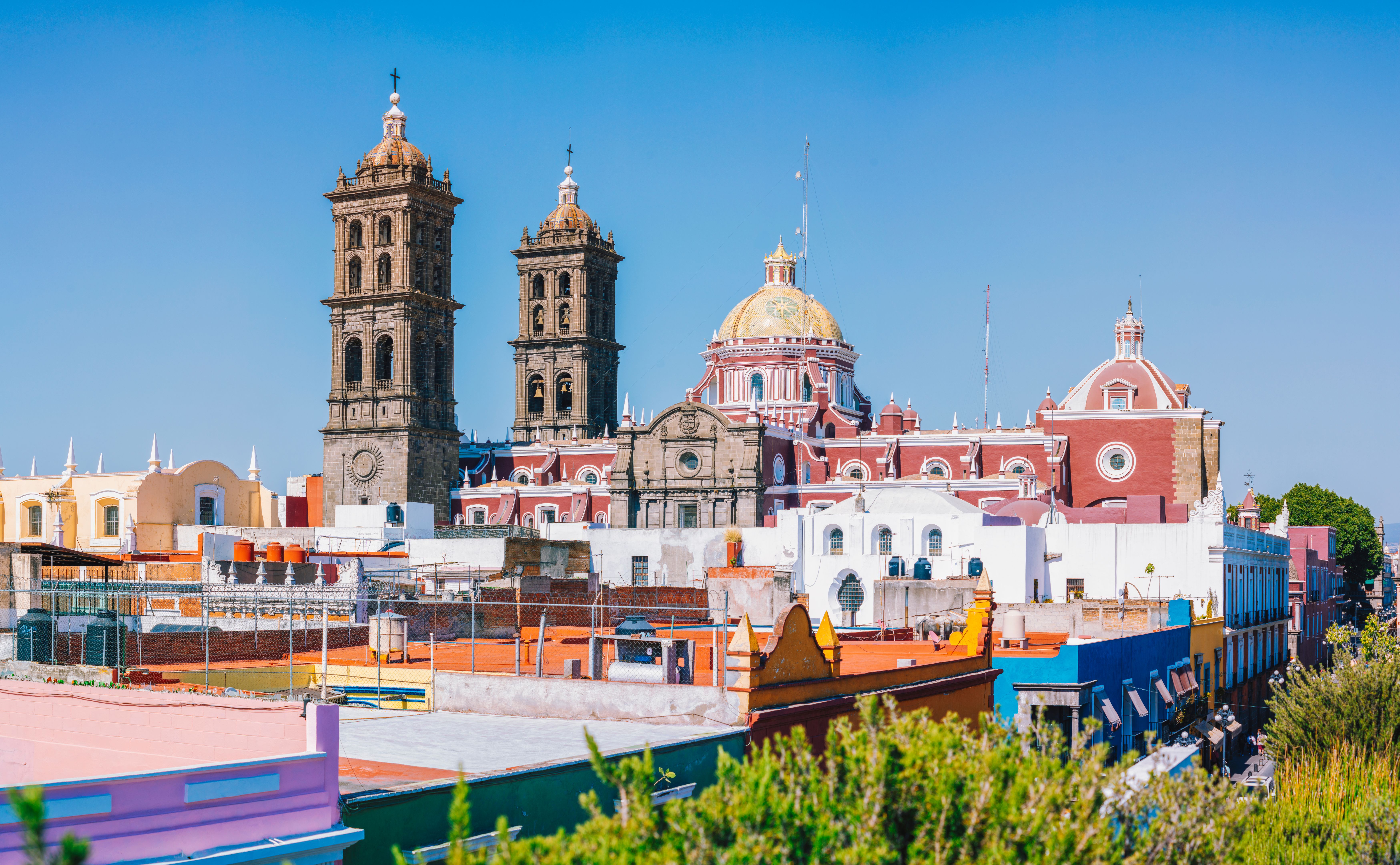 historic center puebla