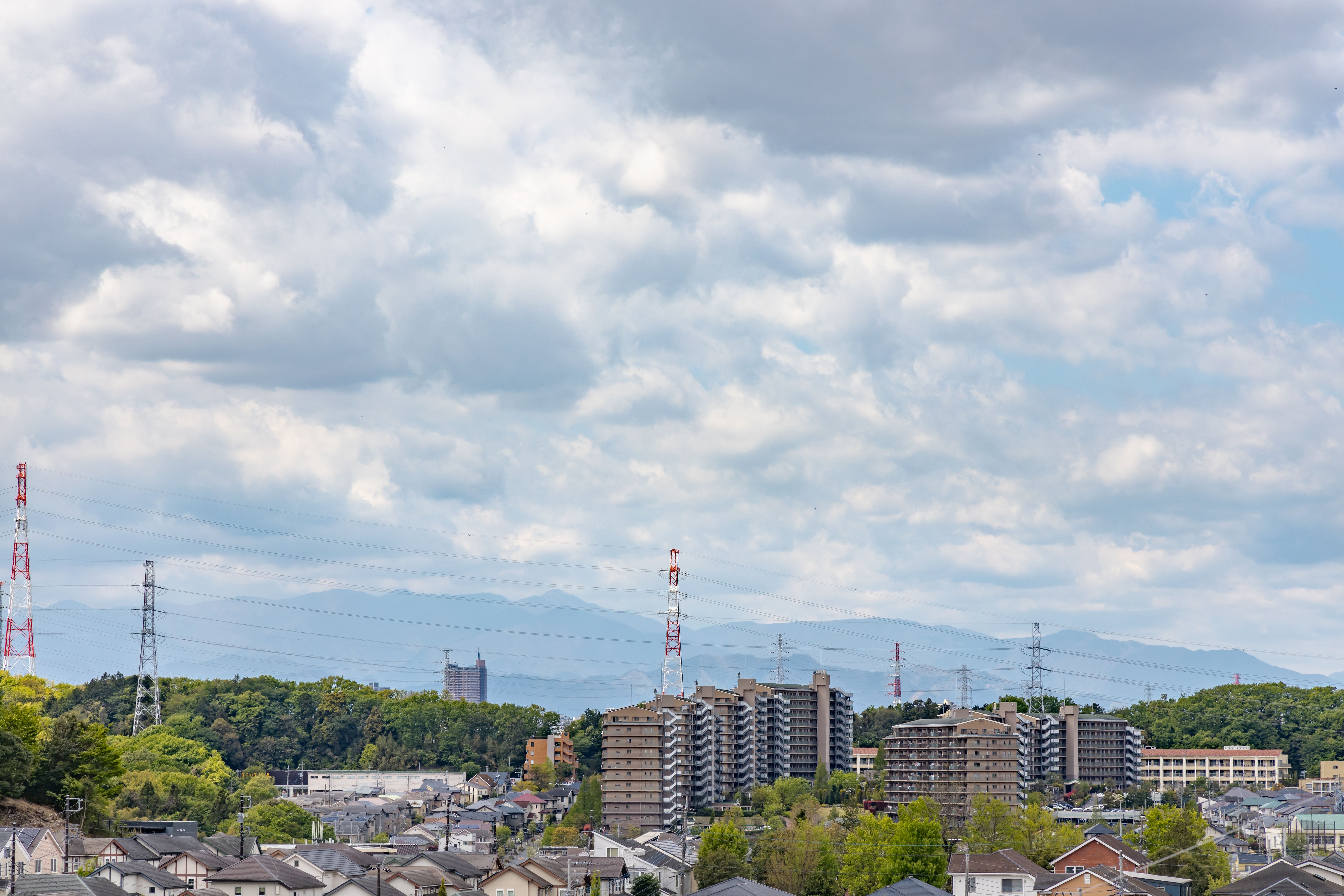 Higashiyamato cityscape