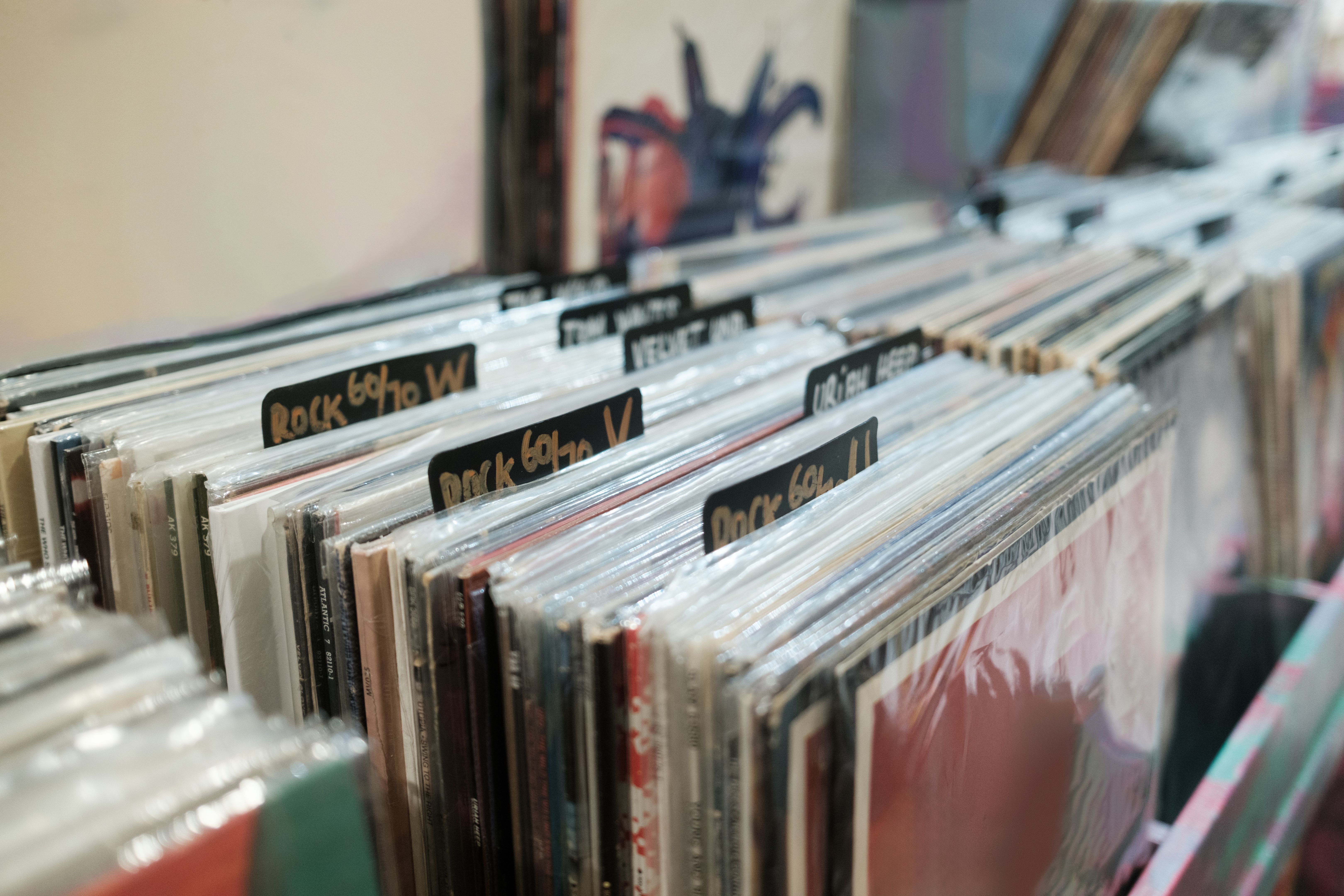 vinyl records