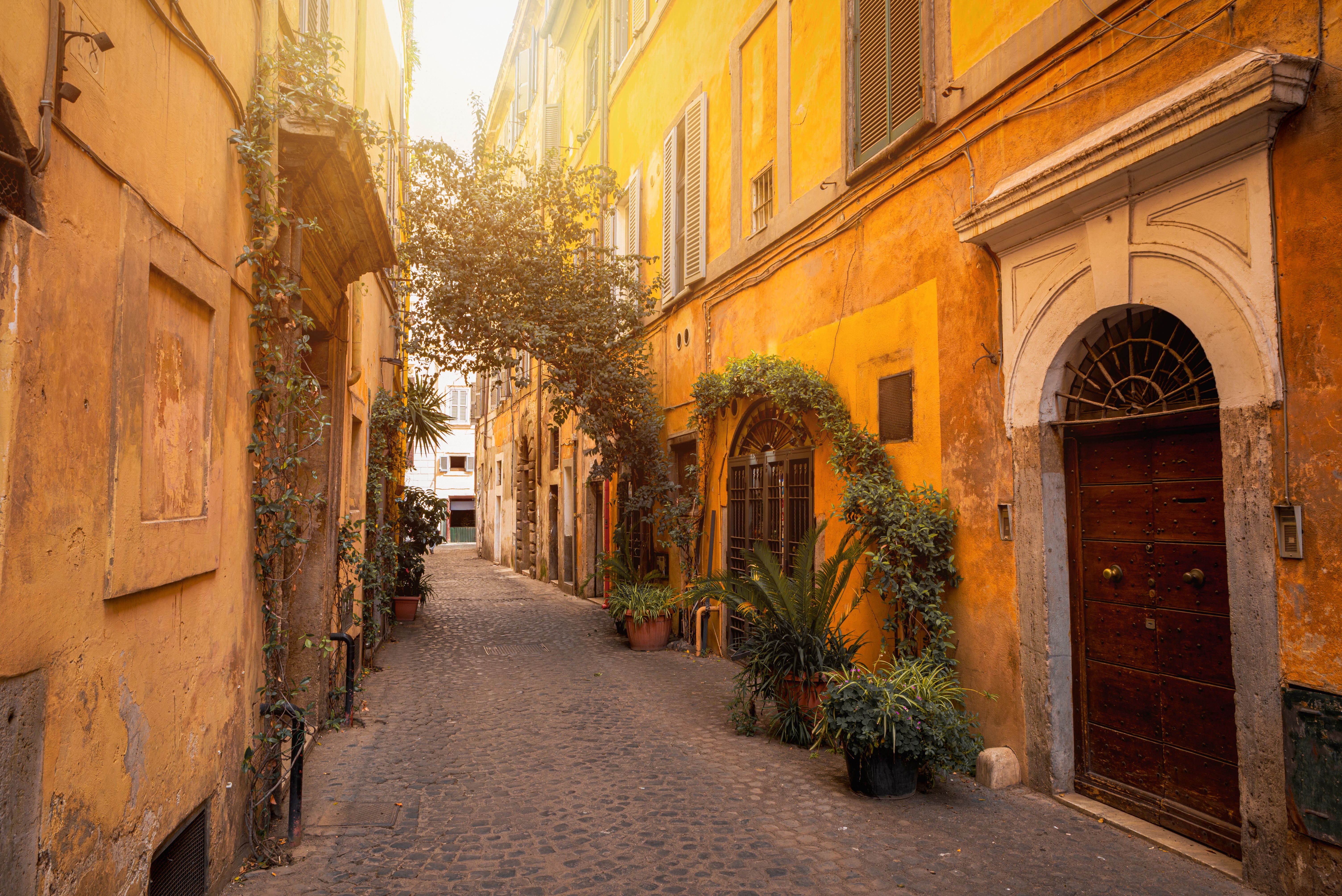 trastevere streets