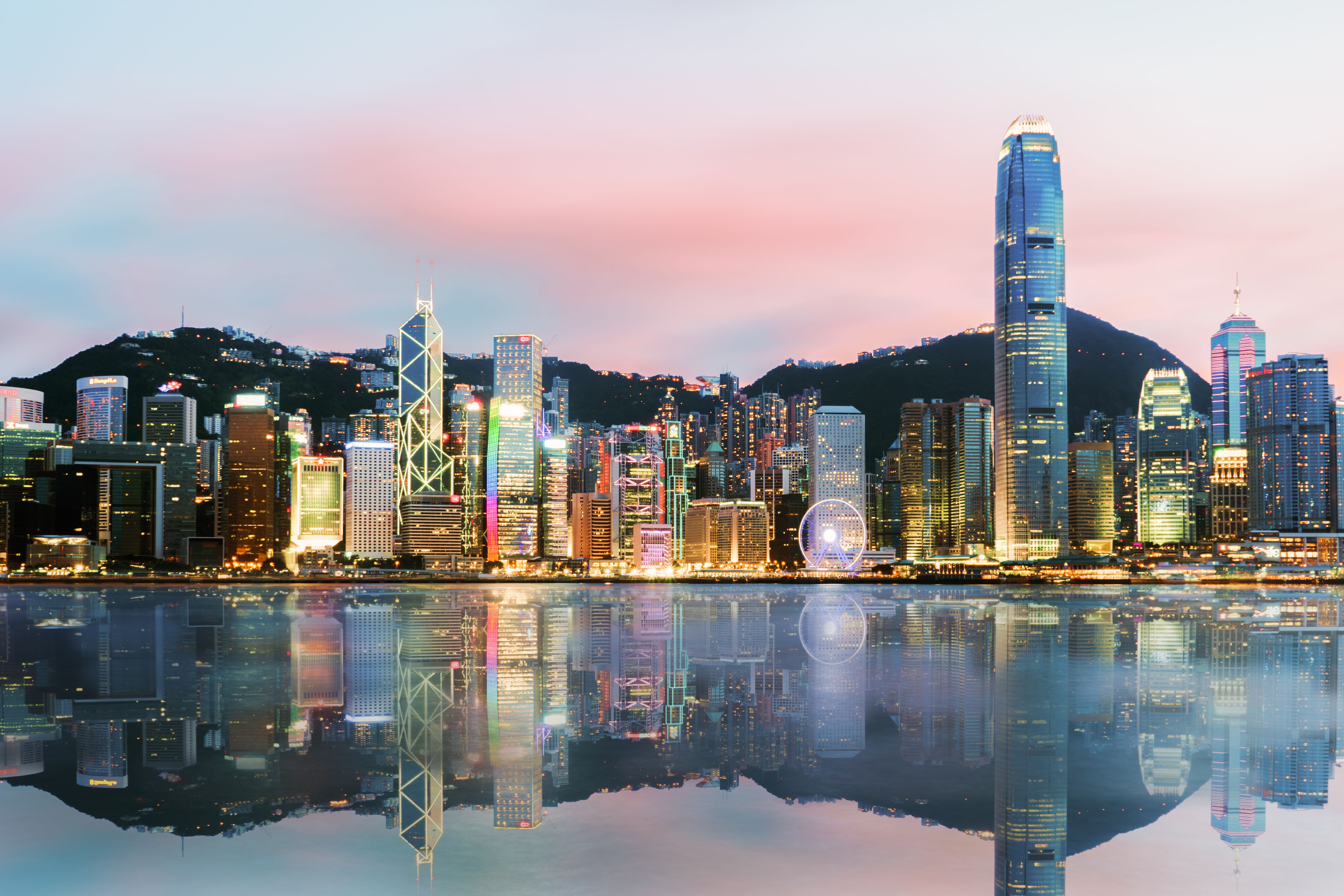 hong kong skyline