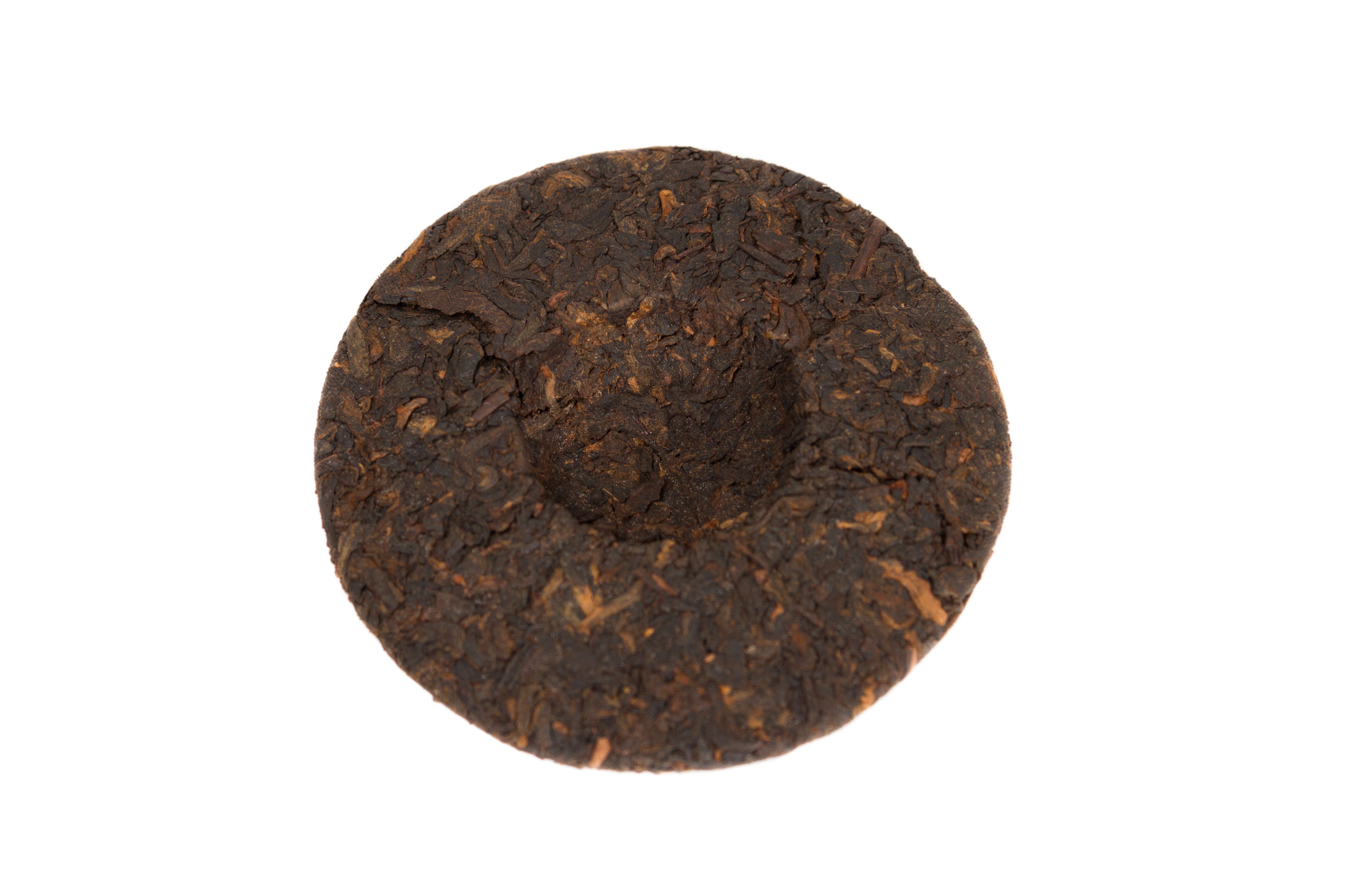 fermented tea leaves