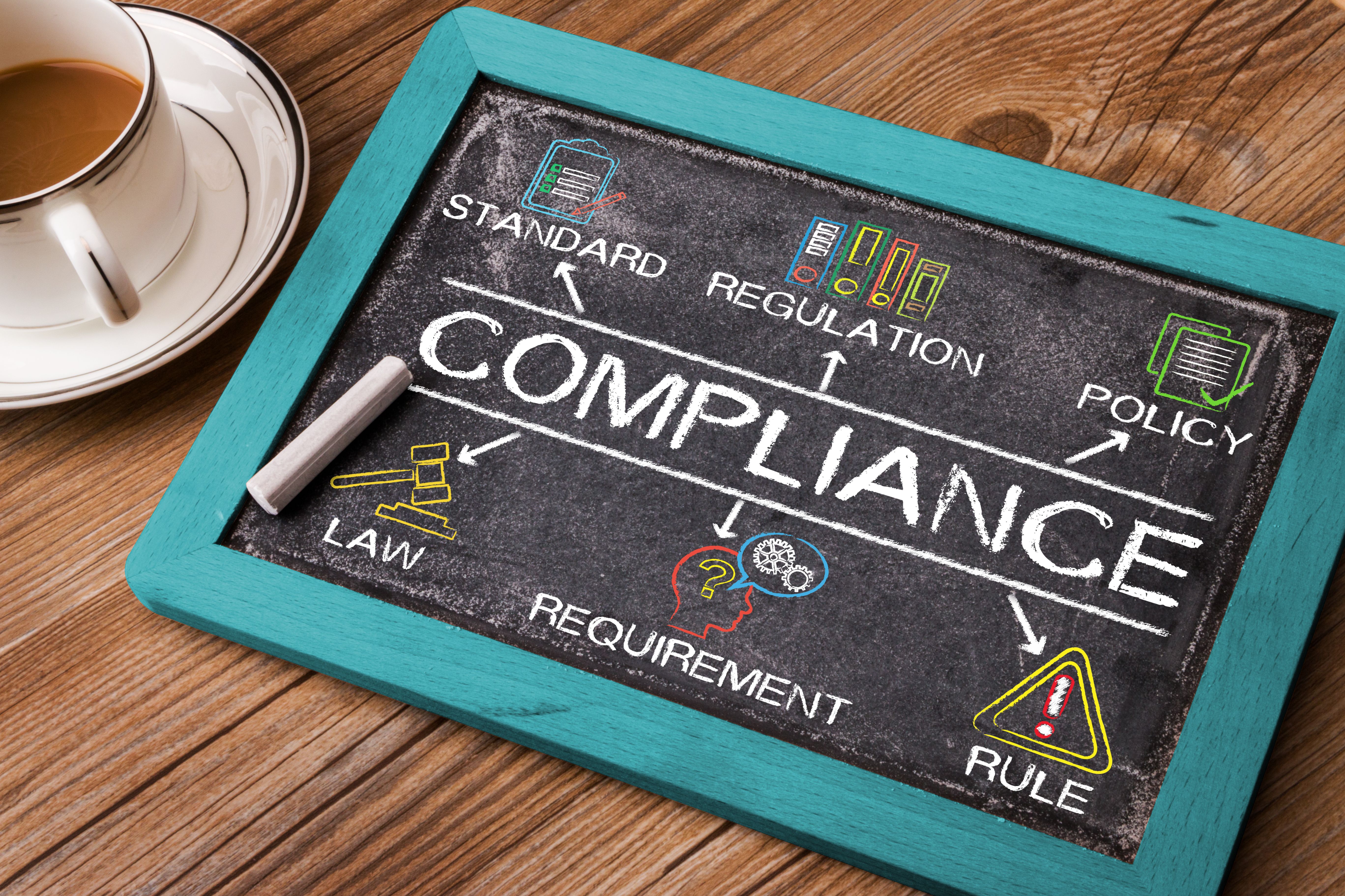 legal compliance signage