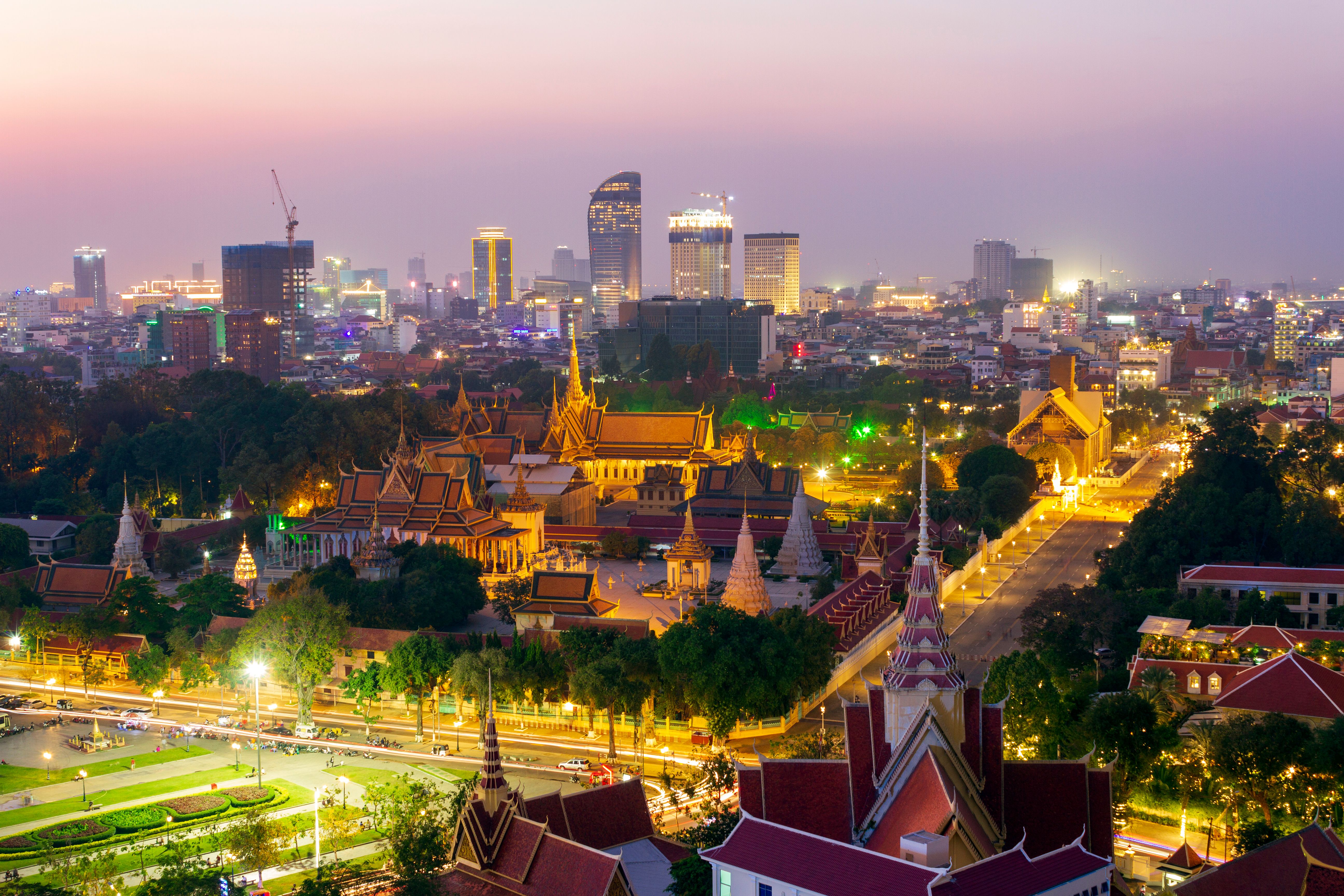 phnom penh skyline