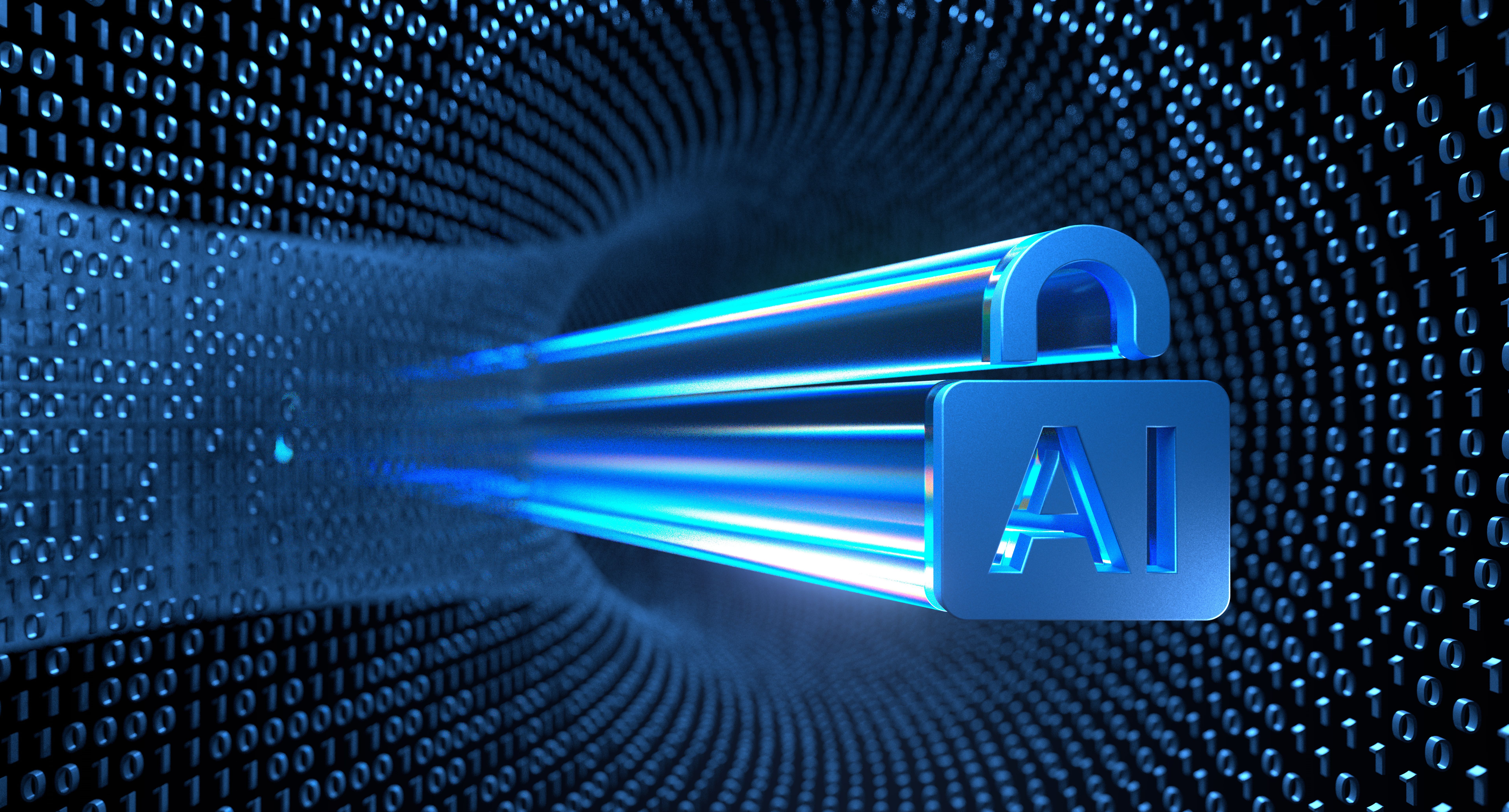 AI Artificial Intelligence Security Sentinel Password Cyber Security Ransomware Email Phishing Encrypted Technology, Digital Information Protected Secured Lock AI Artificial Intelligence Security Sentinel Password Cyber Security Ransomware Email Phishing Encrypted Technology, Digital Information Protected Secured Lock