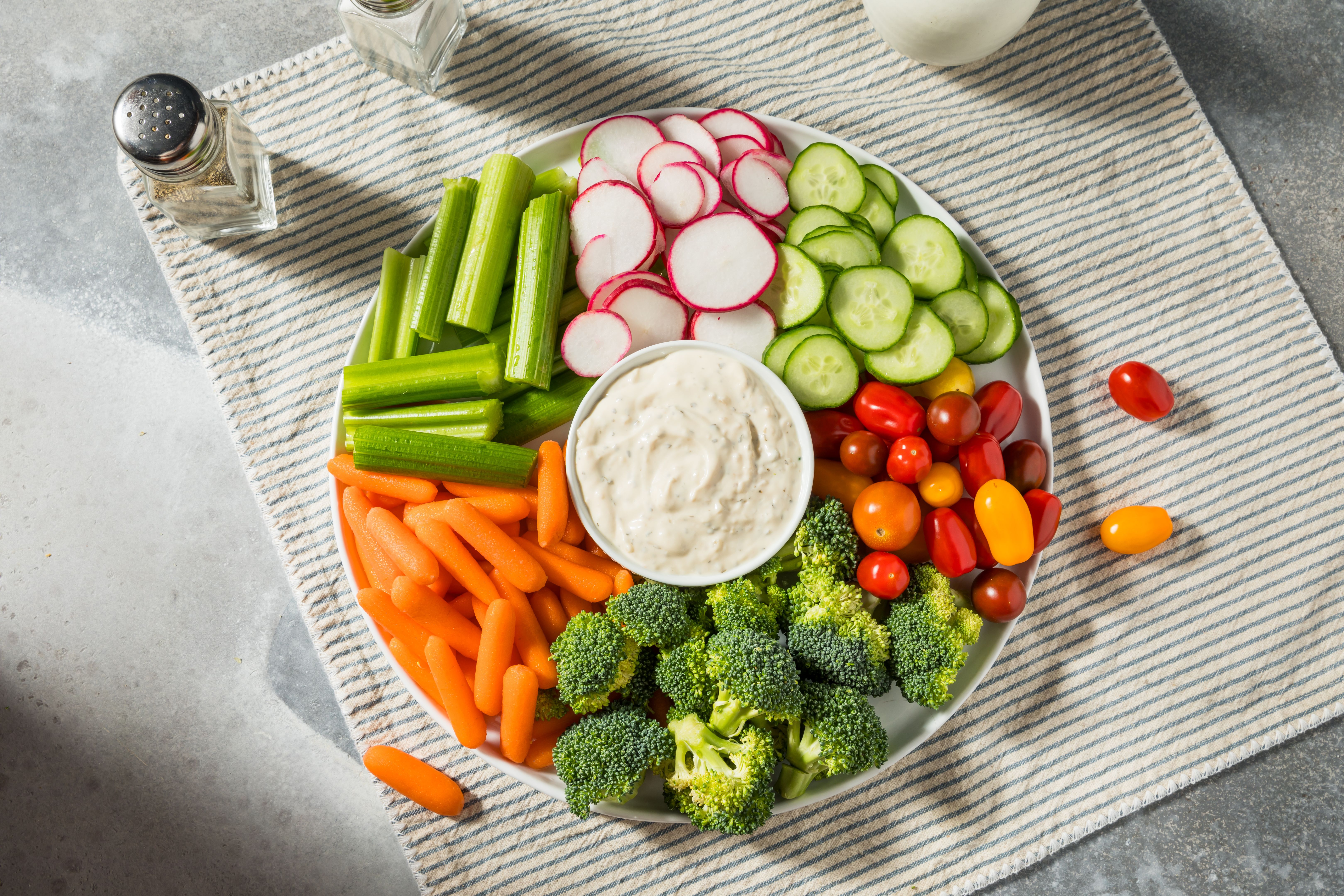 vegetable platter