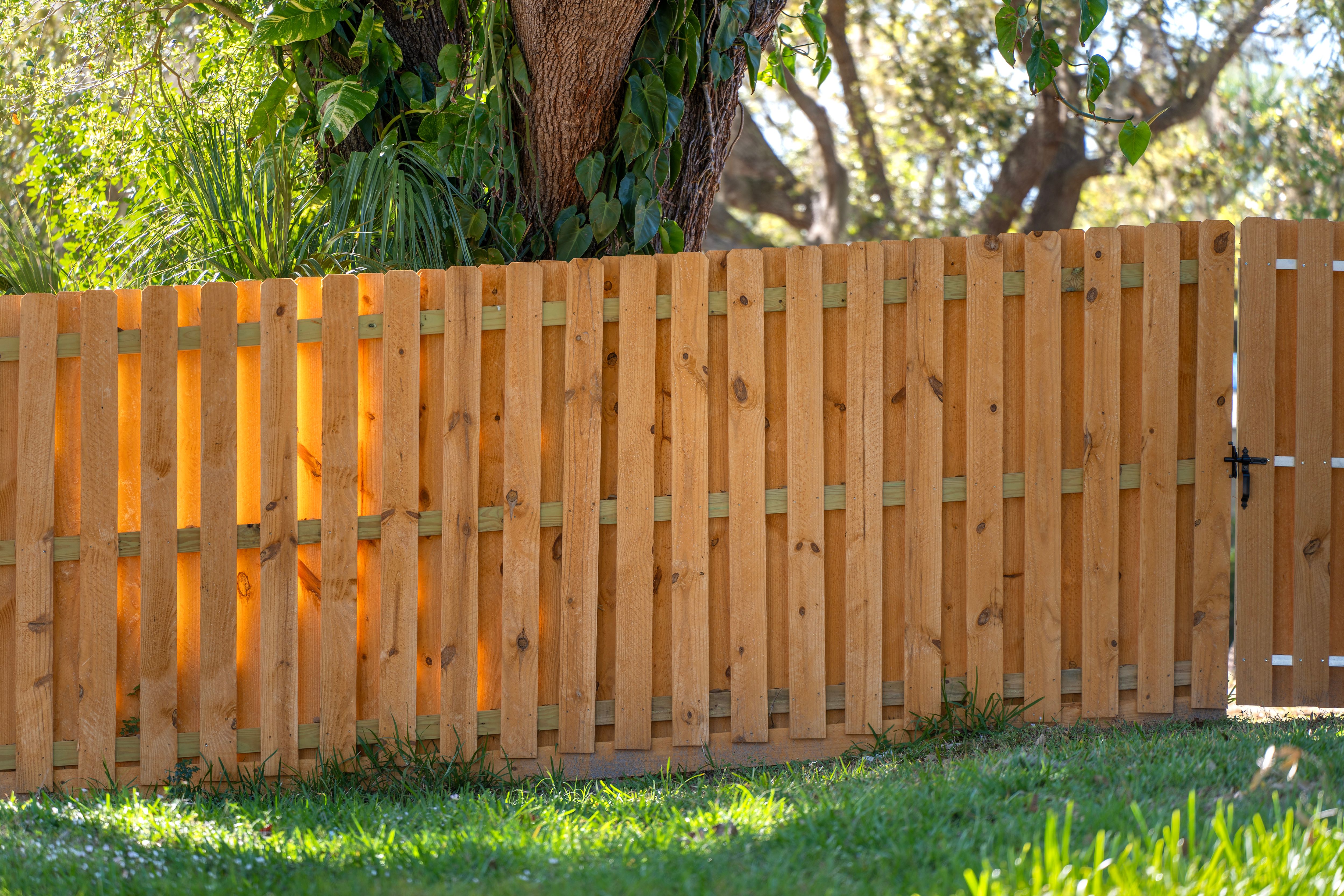 fall fence installation