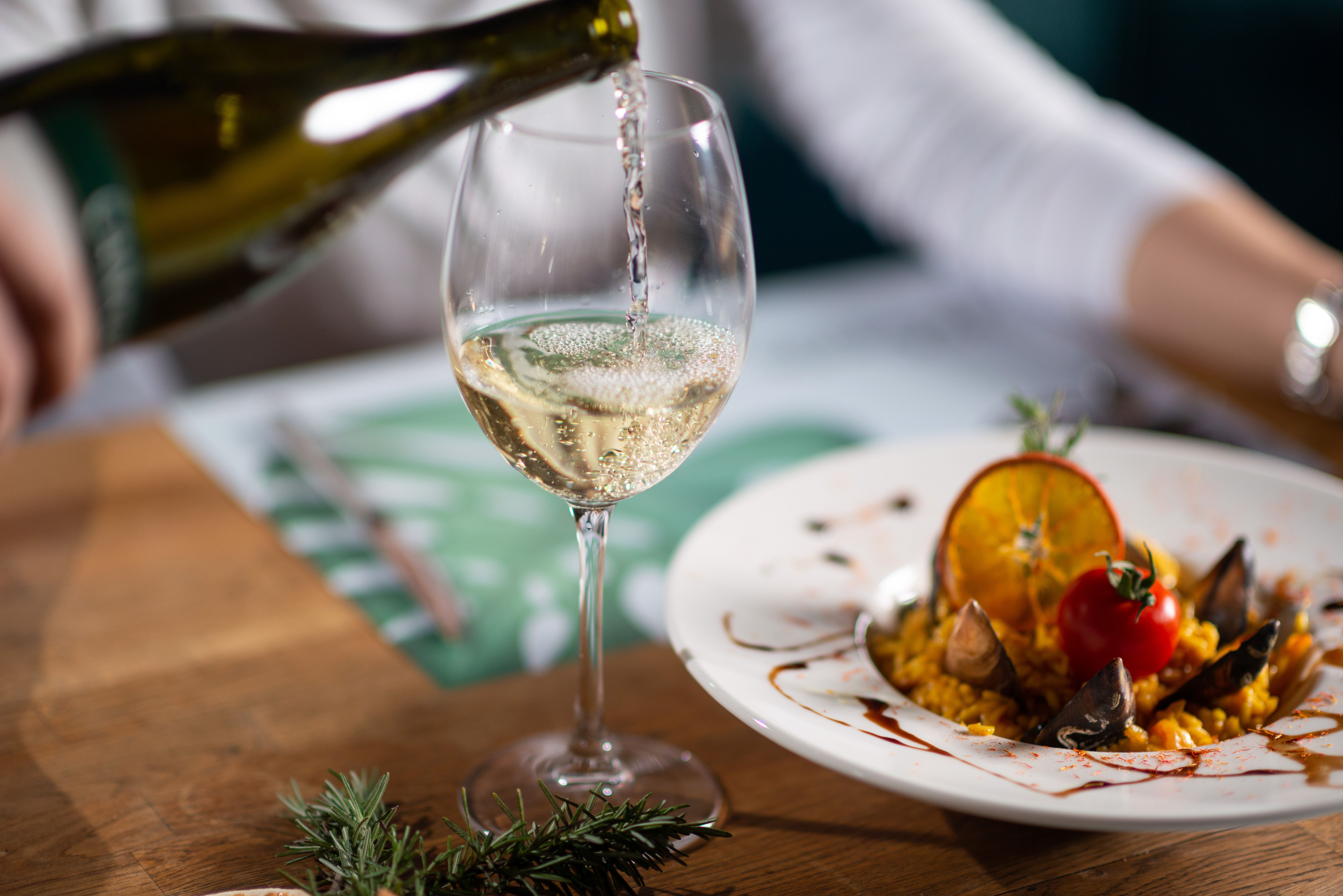 wine pairing gourmet