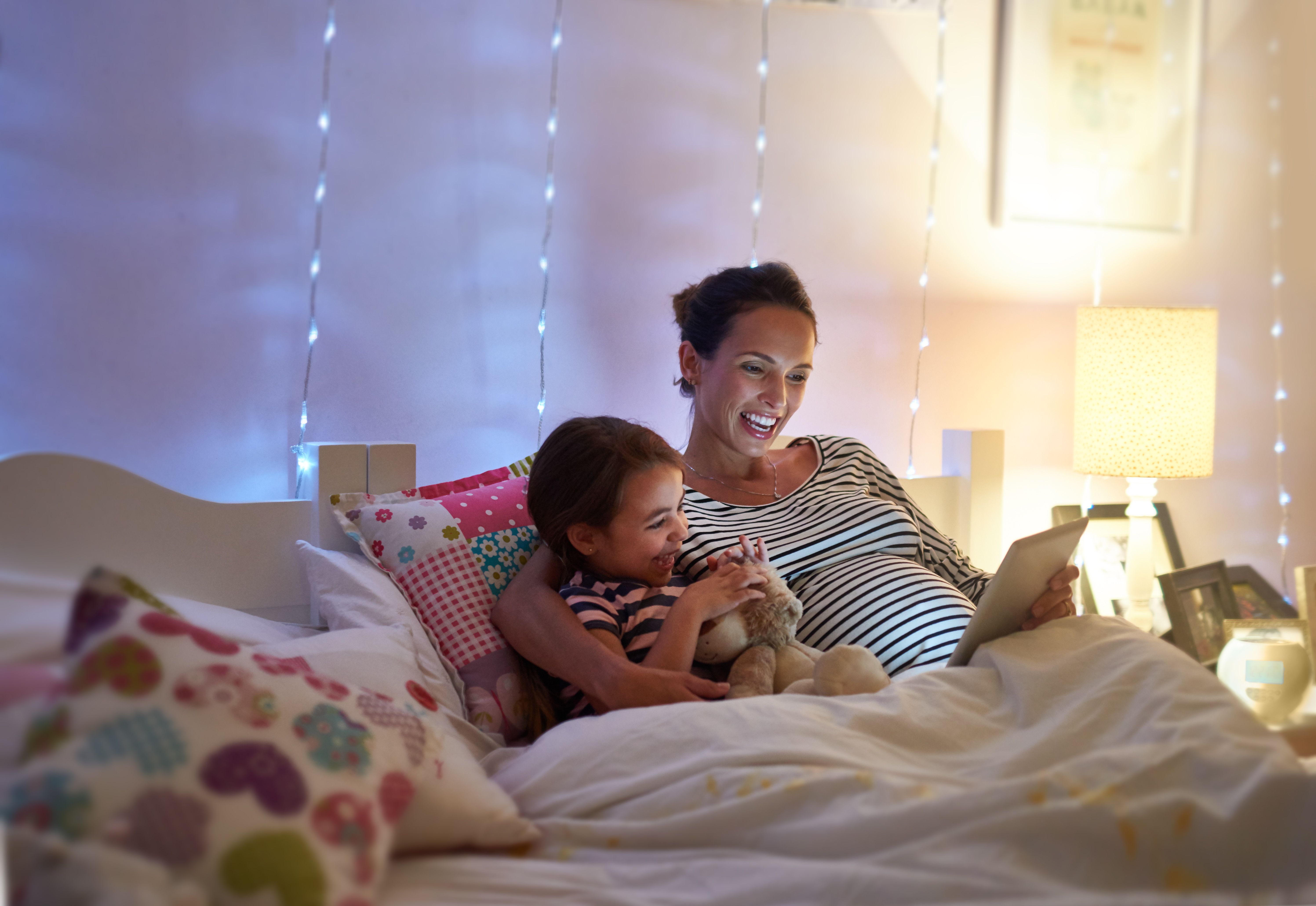 family enjoying disney