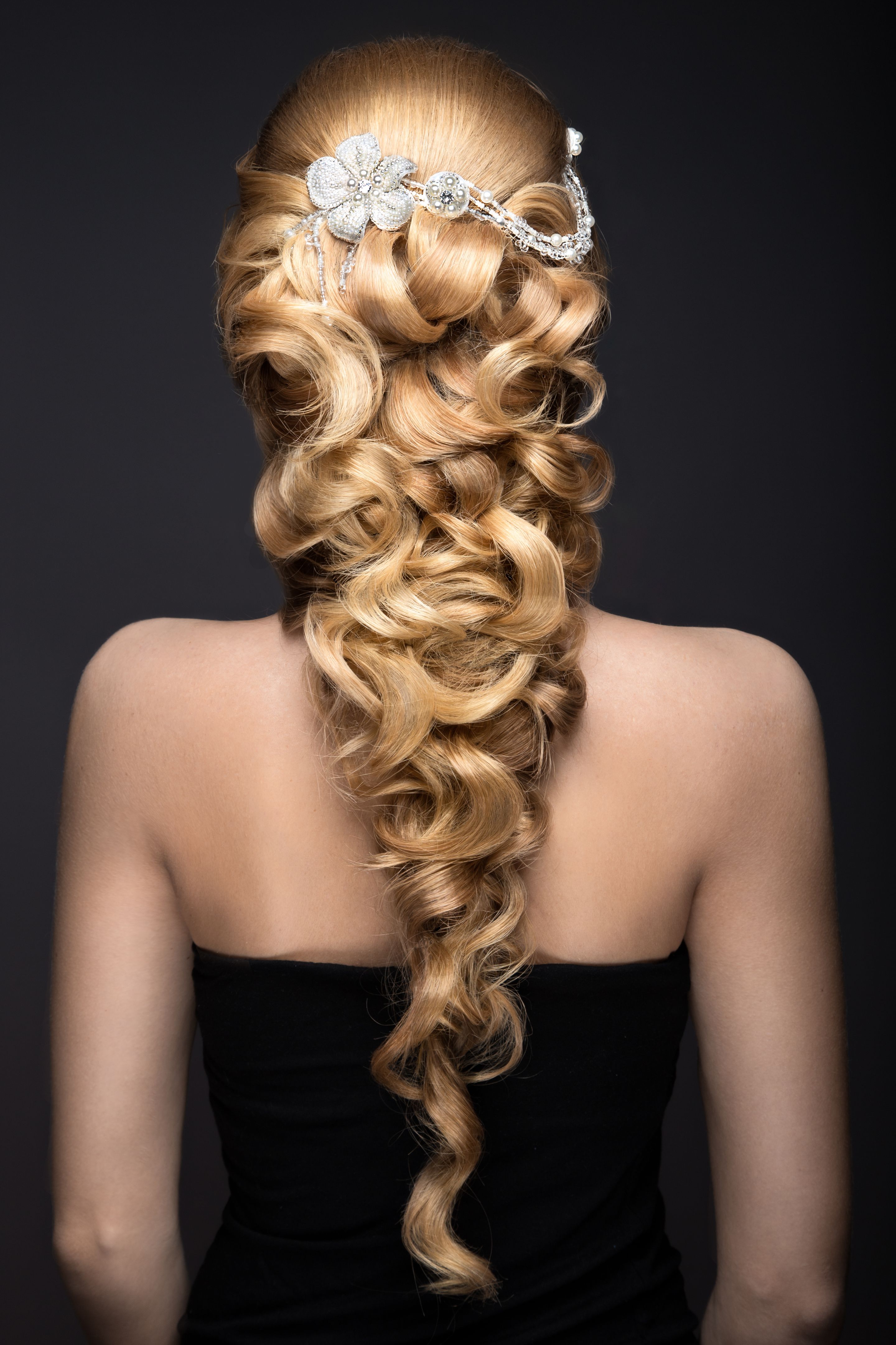 classic wedding hair