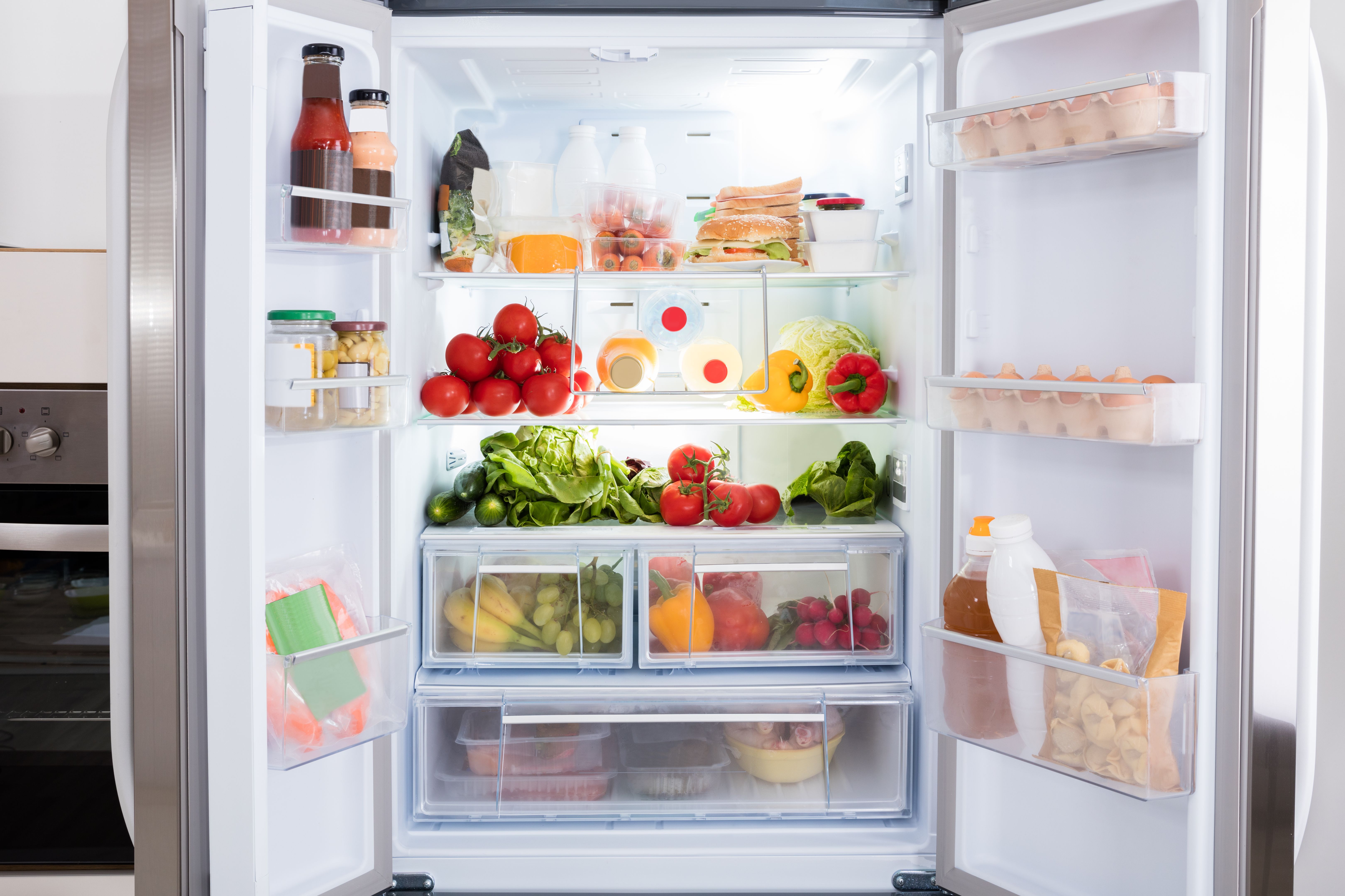 refrigerator interior
