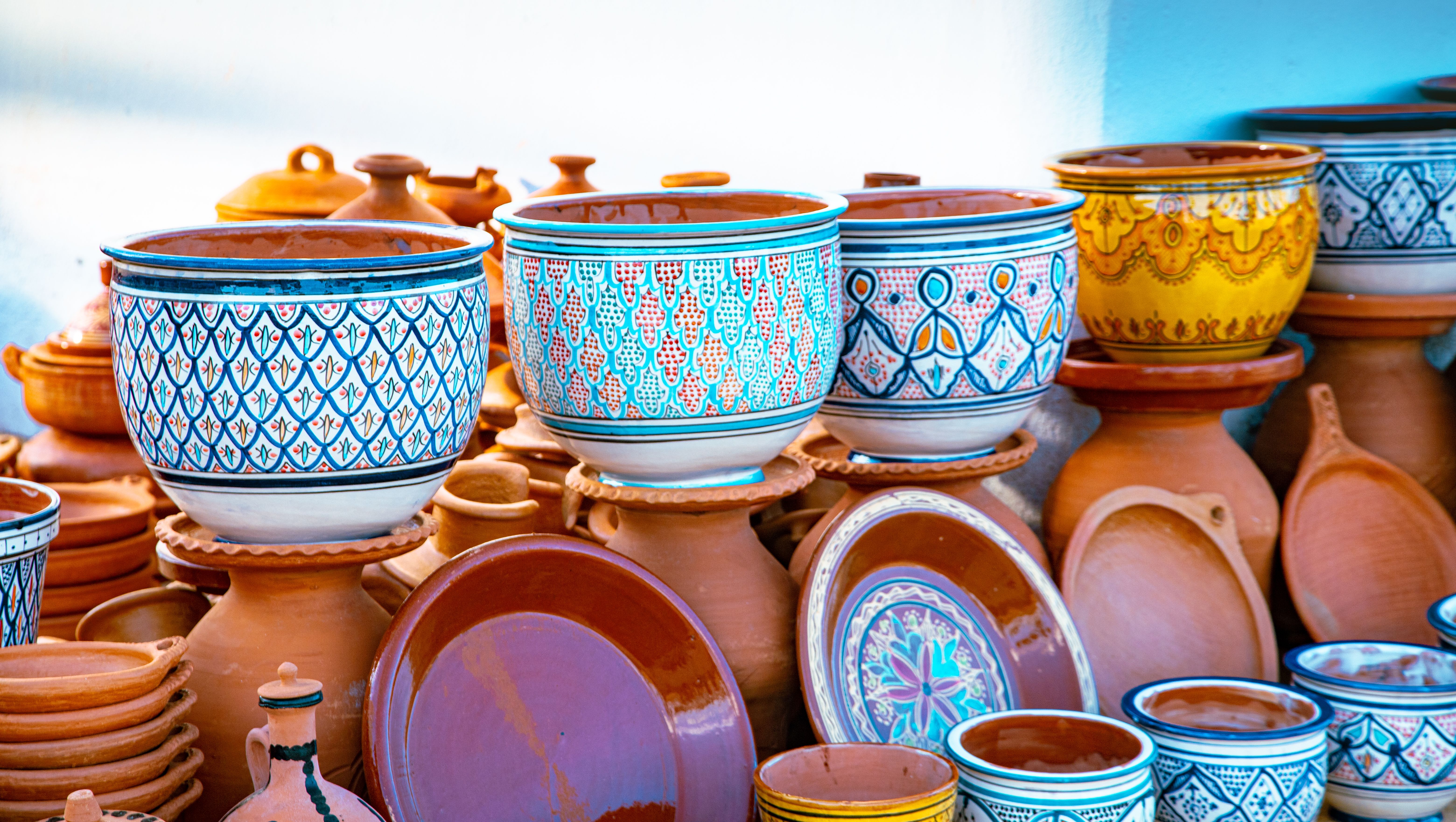 handcrafted pottery