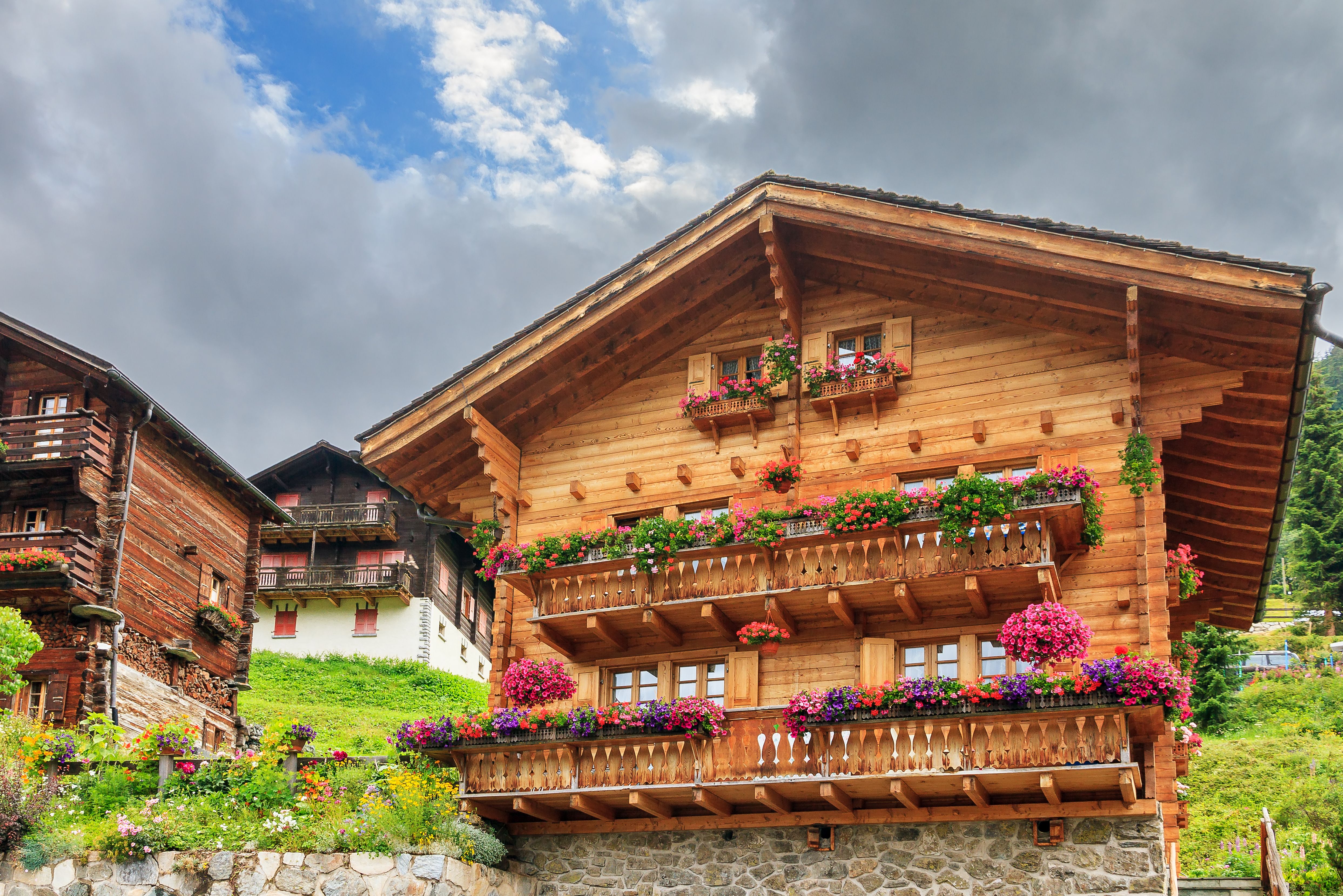 traditional swiss house