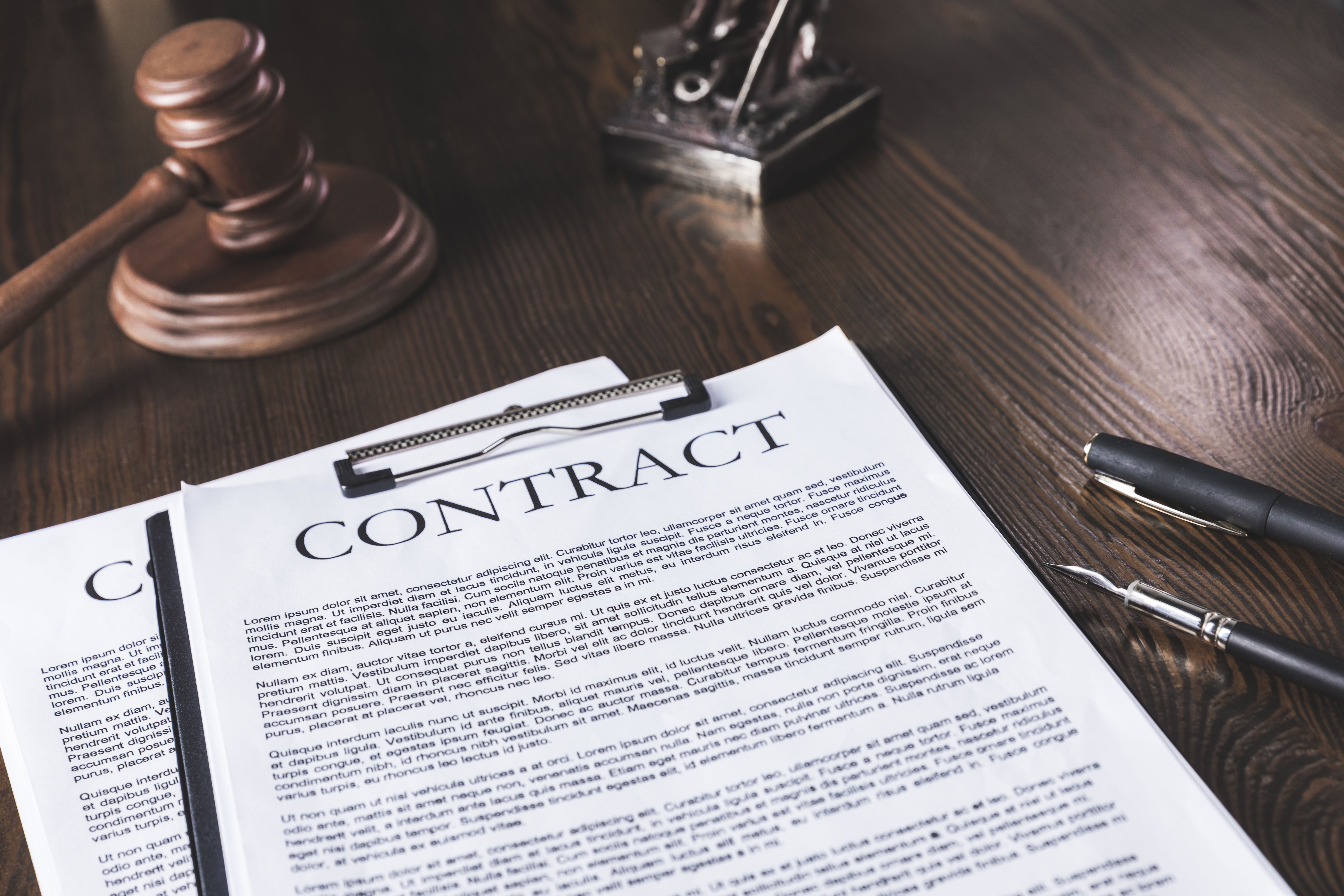 federal contract documents
