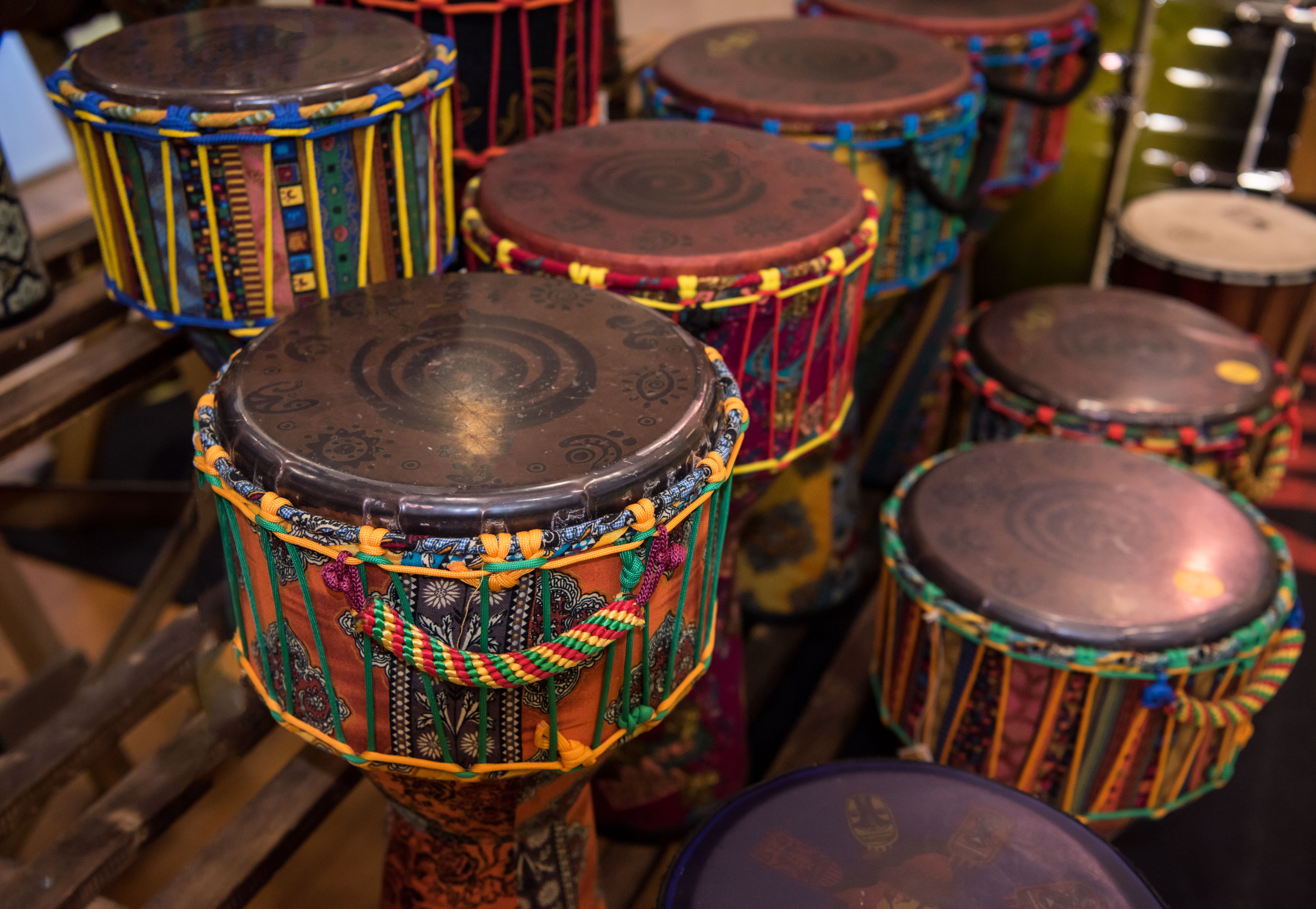 types of african drums