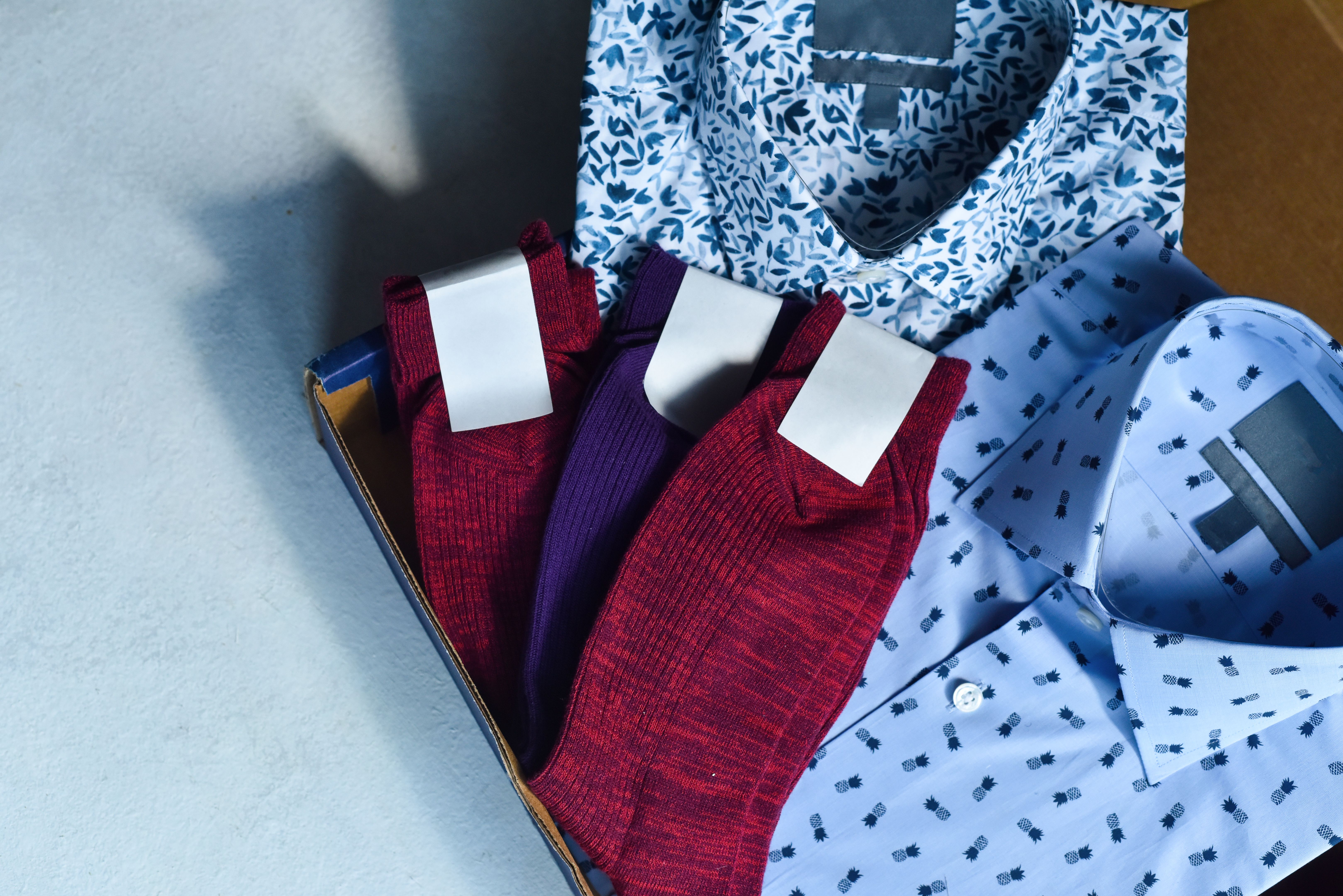 personalized menswear