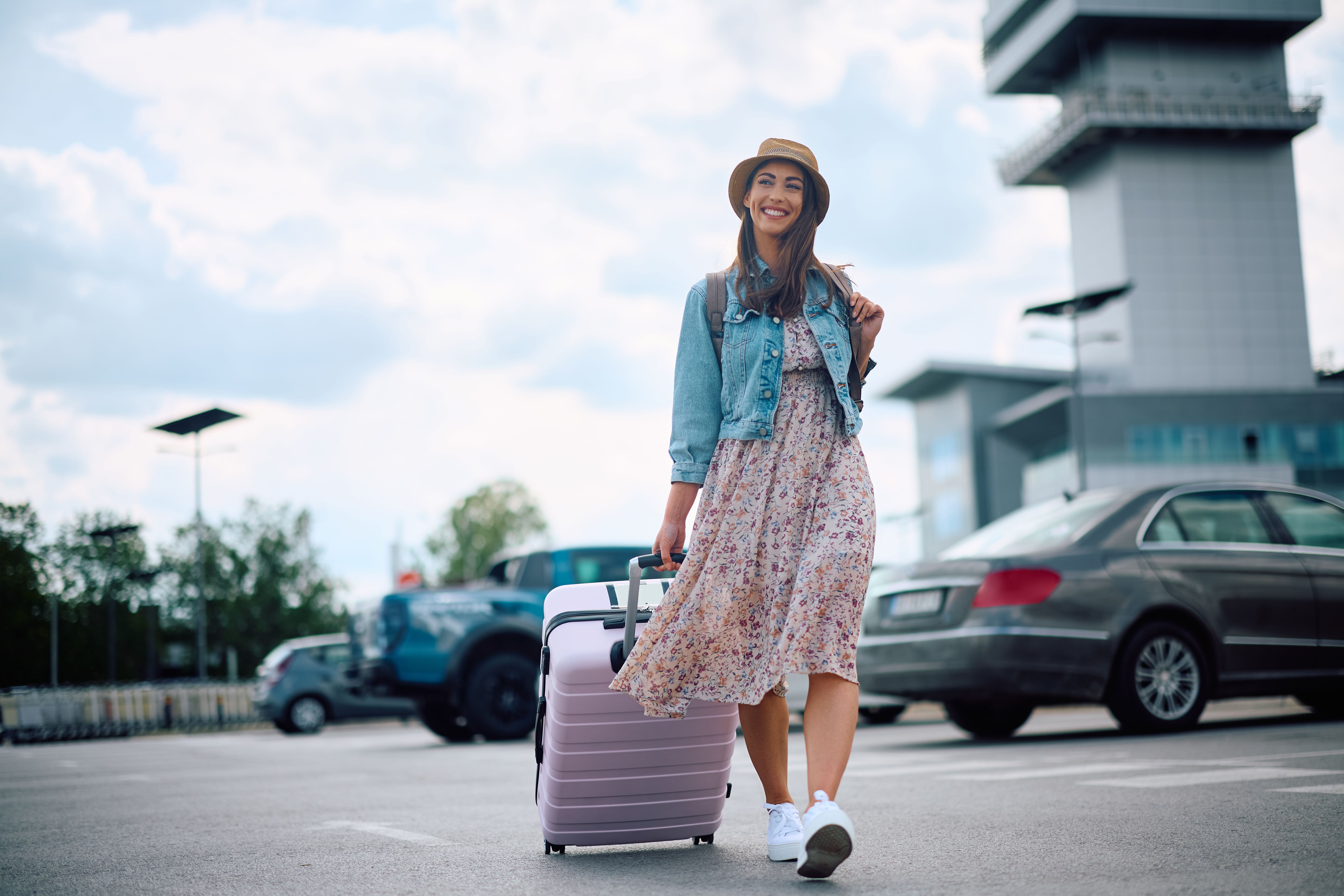 happy travelers