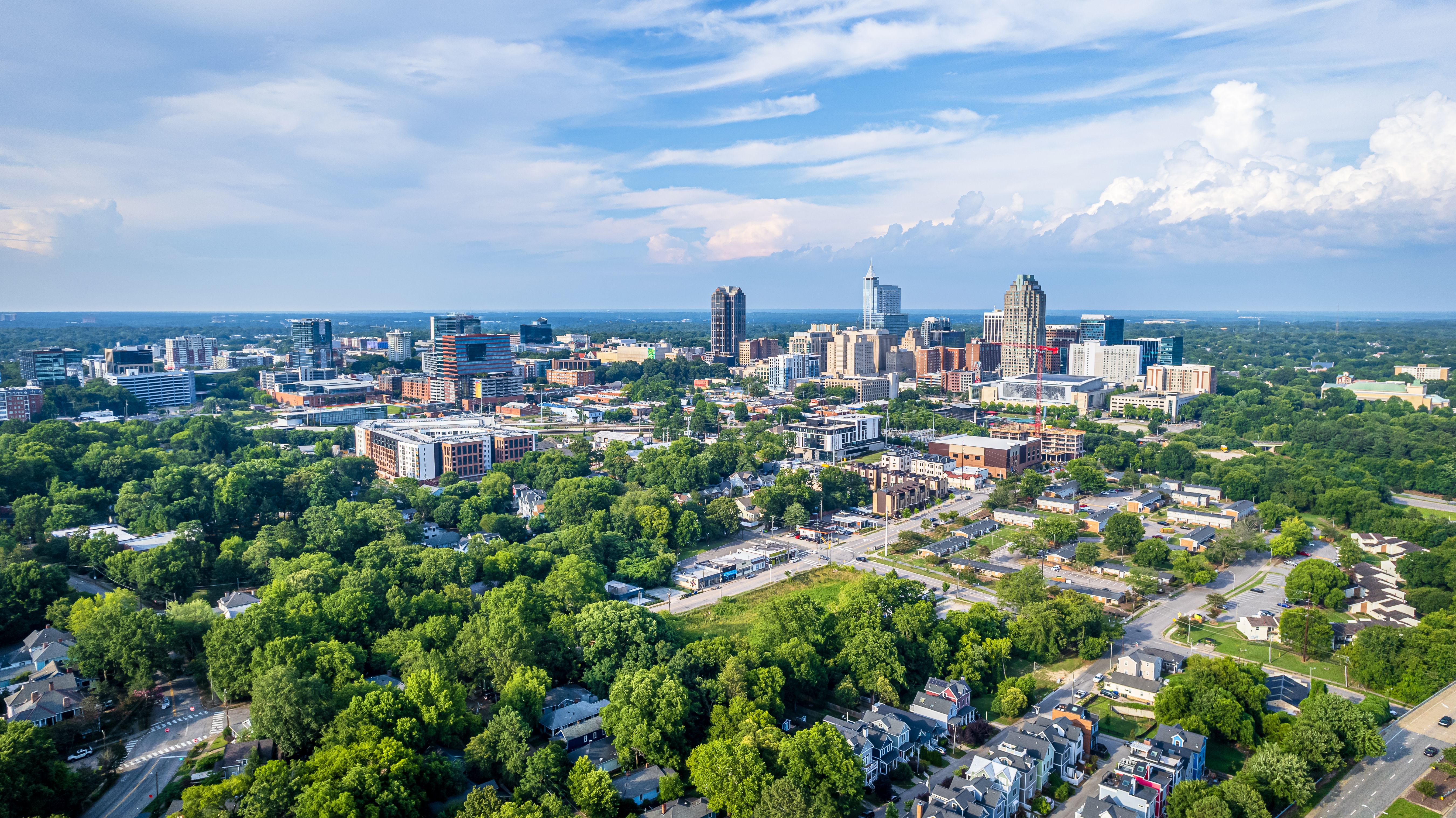 cityscape Raleigh