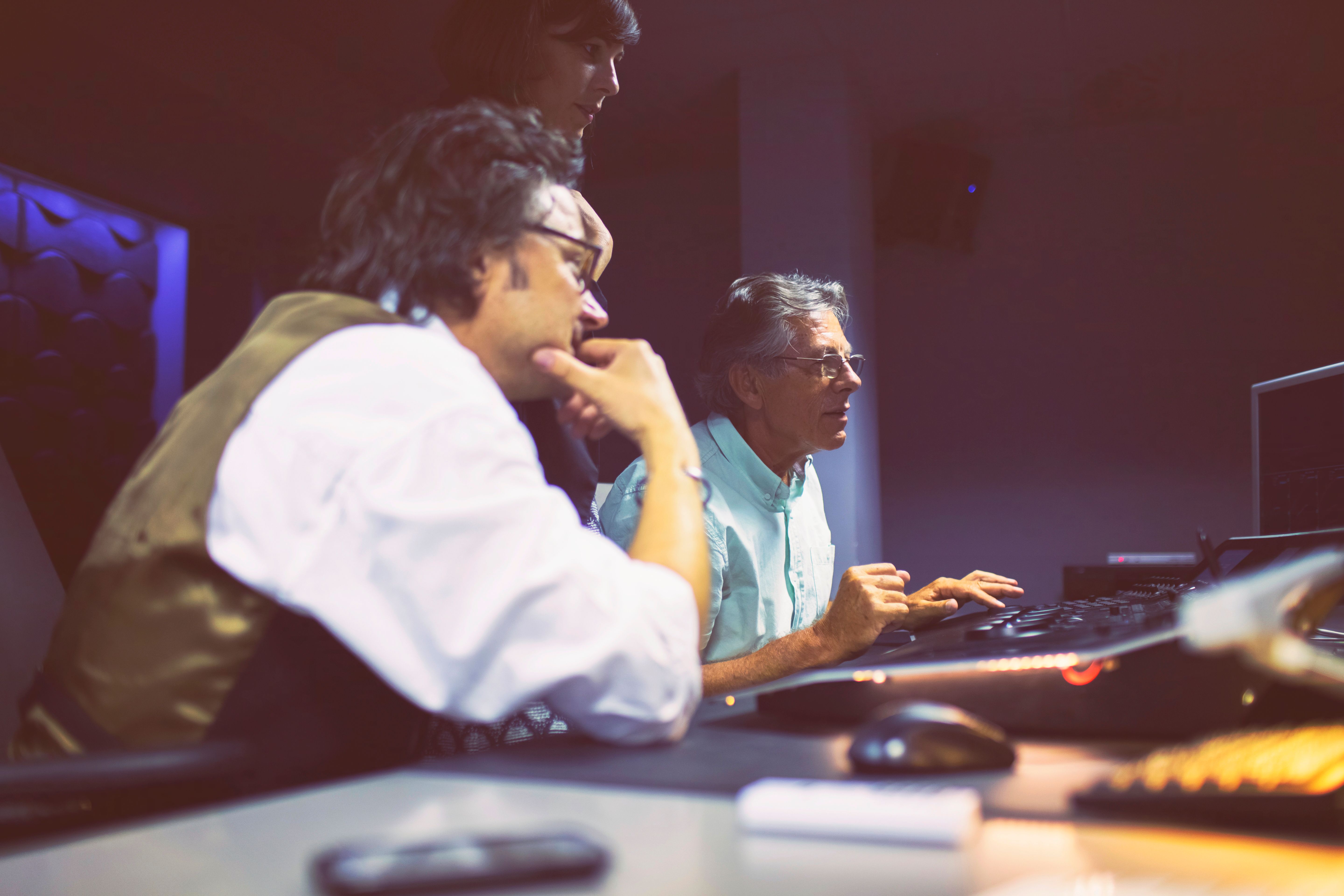 video production team