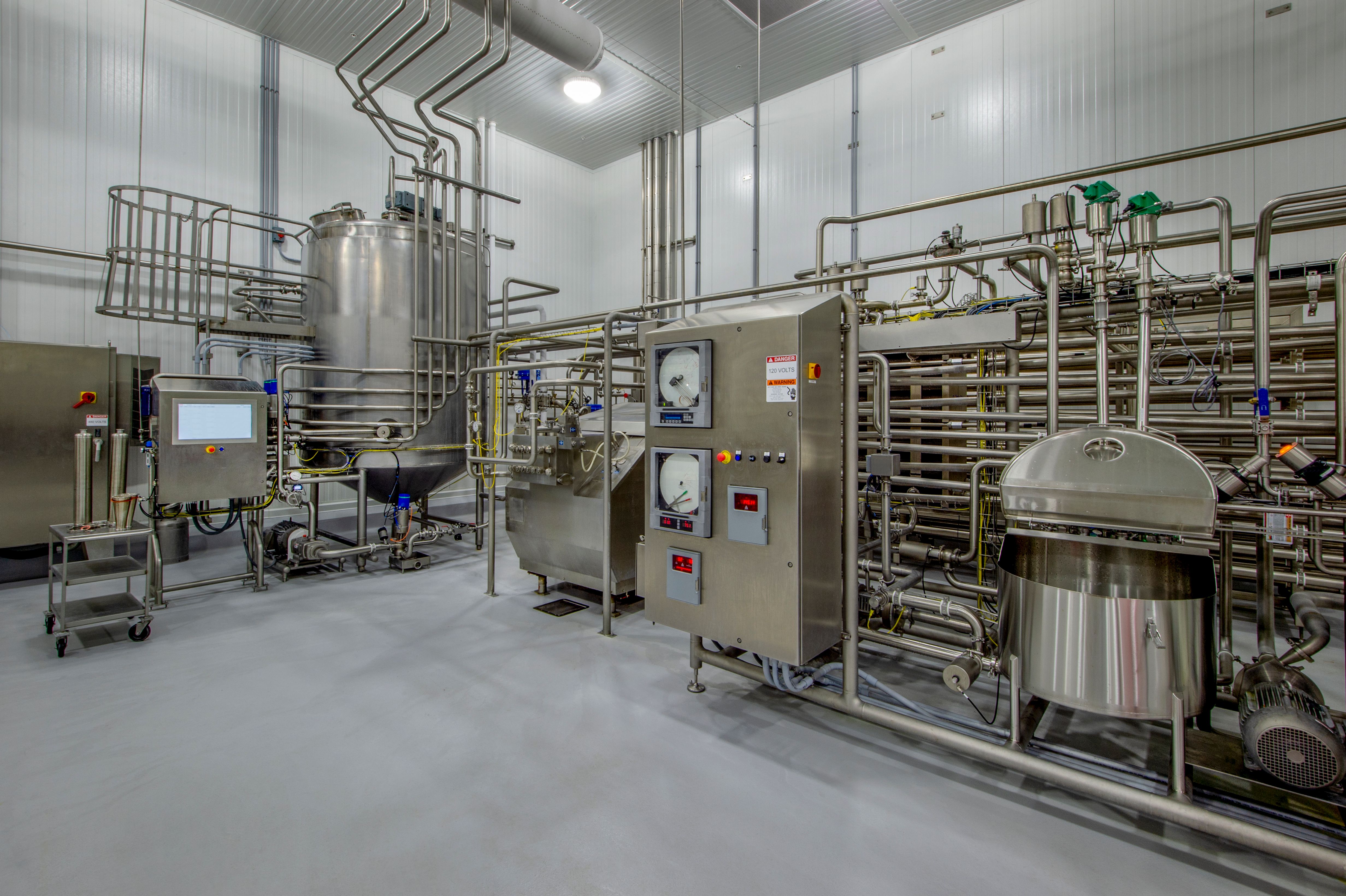 modern processing facilities