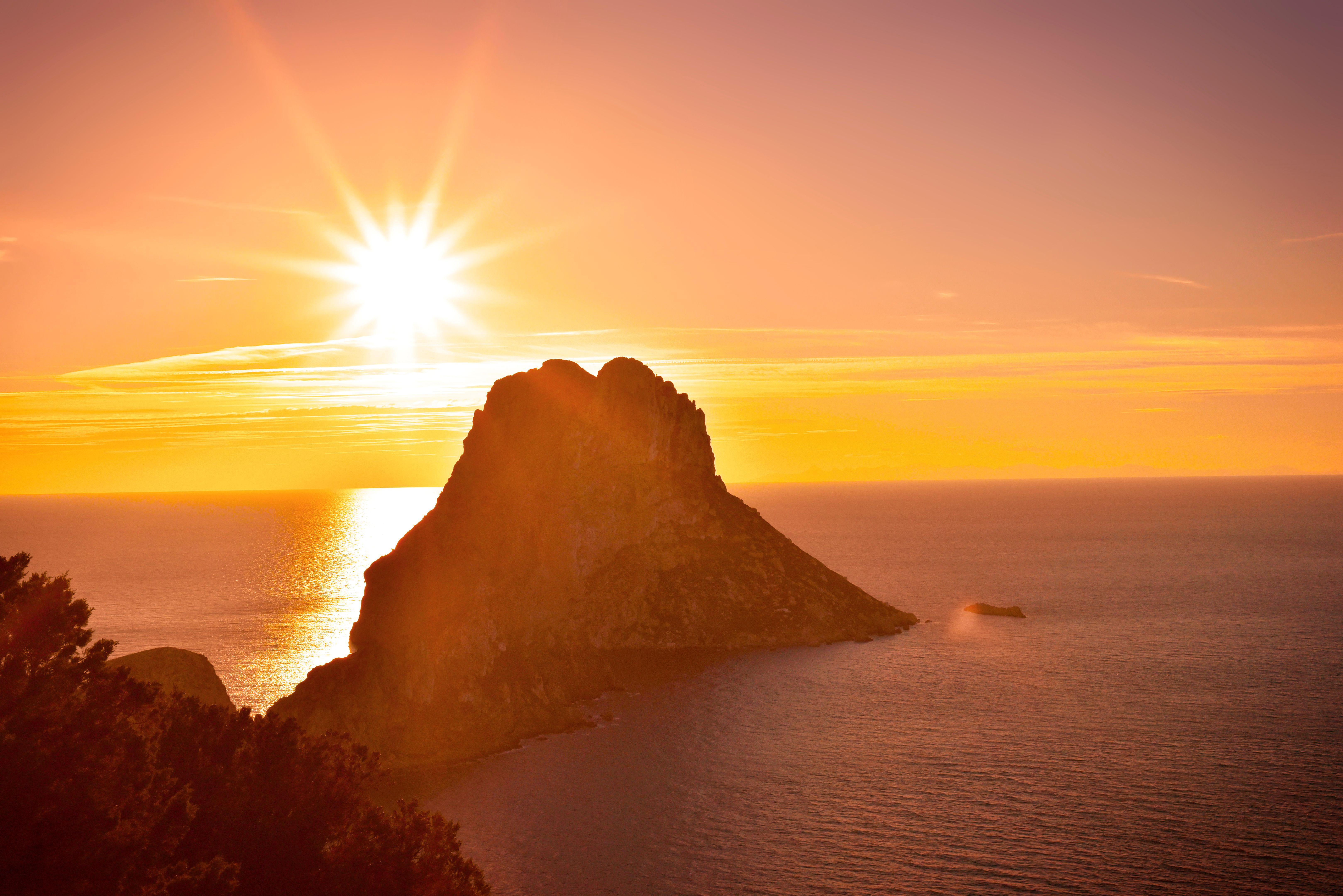 sunset ibiza