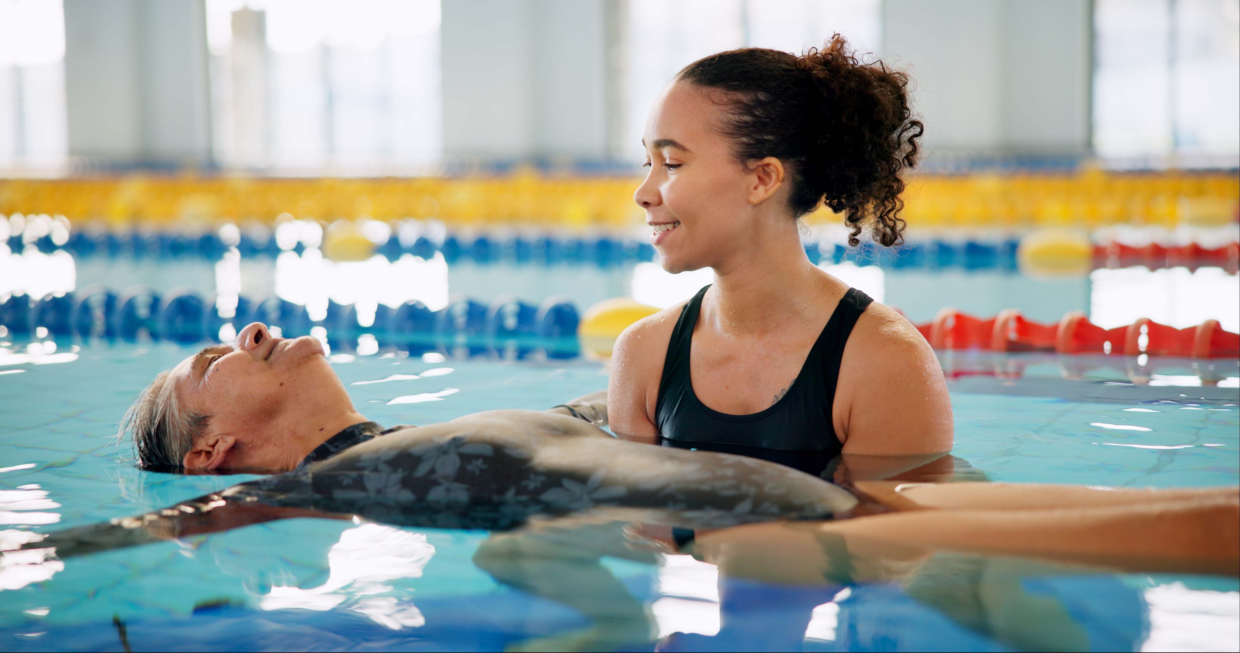 swim class celebration