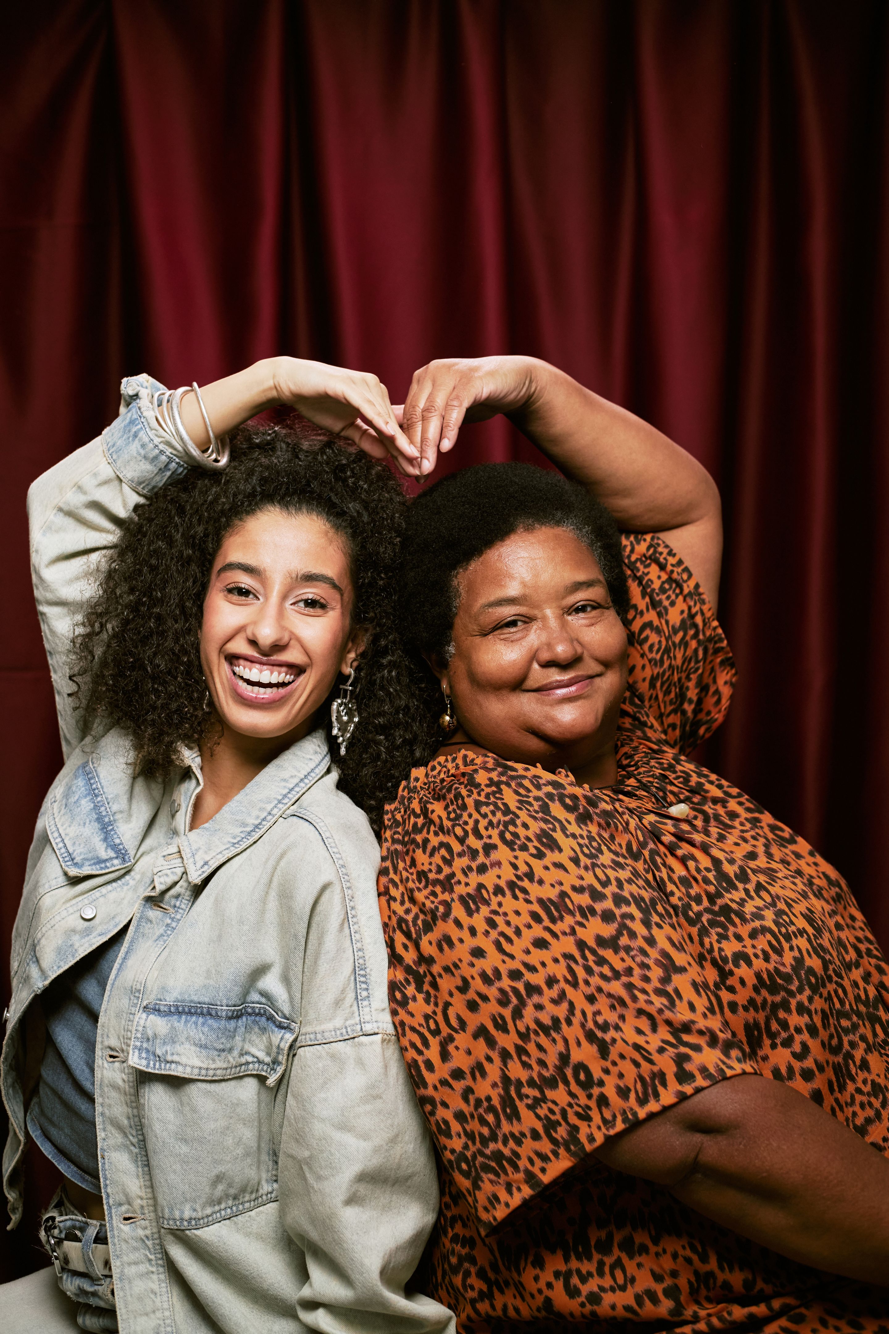 smiling guests photo booth