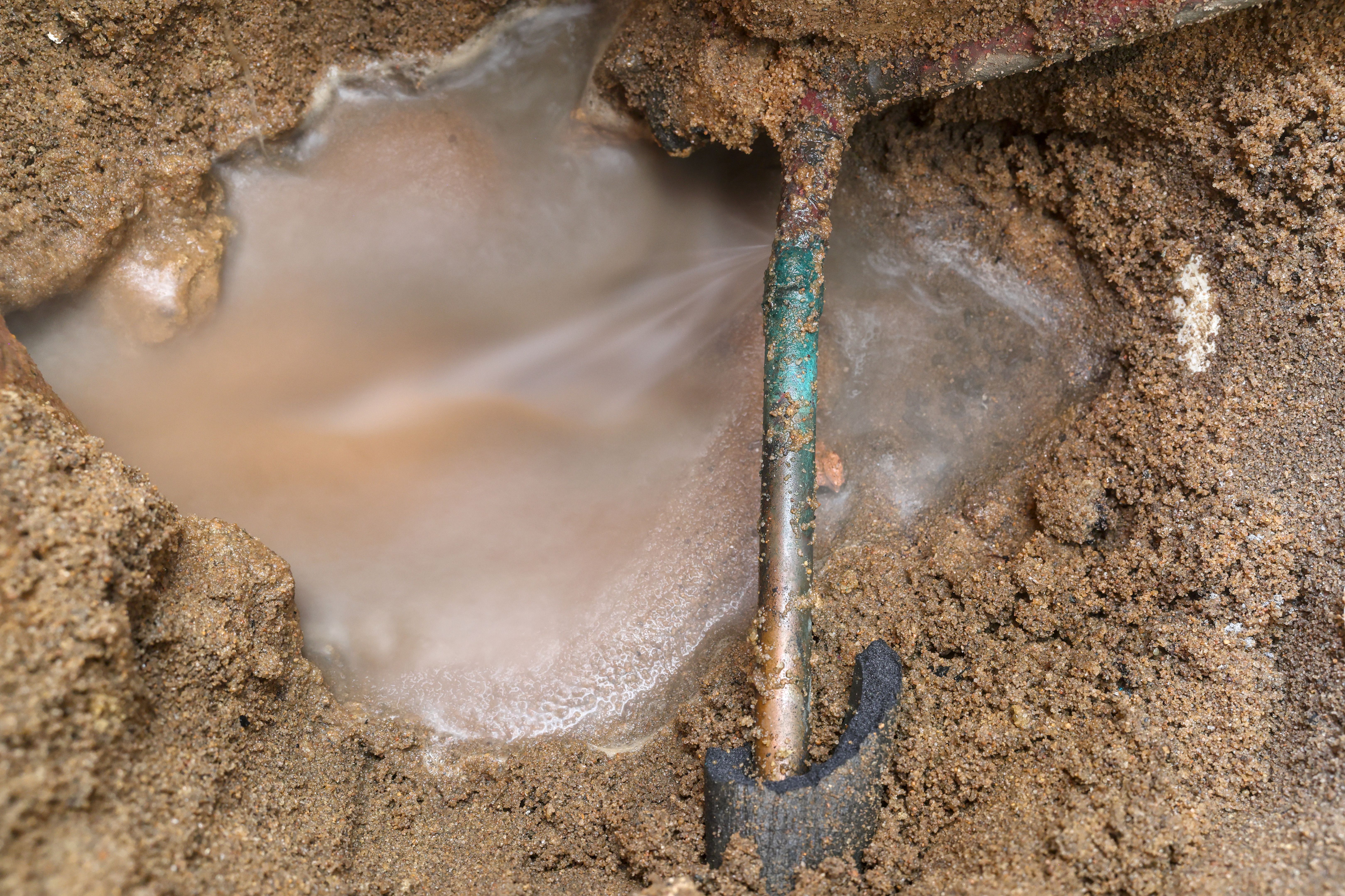 underground leak