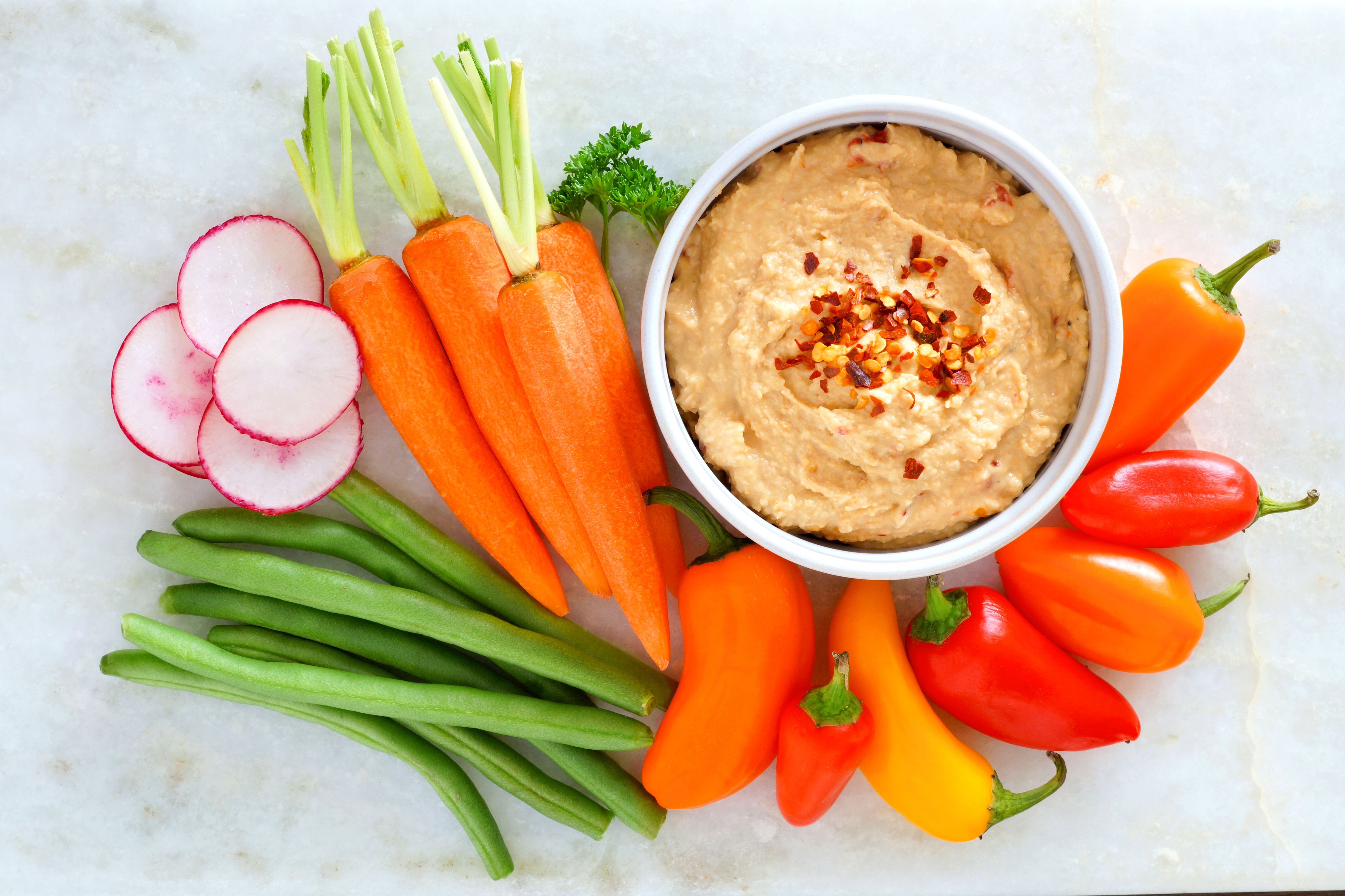 vegetable hummus