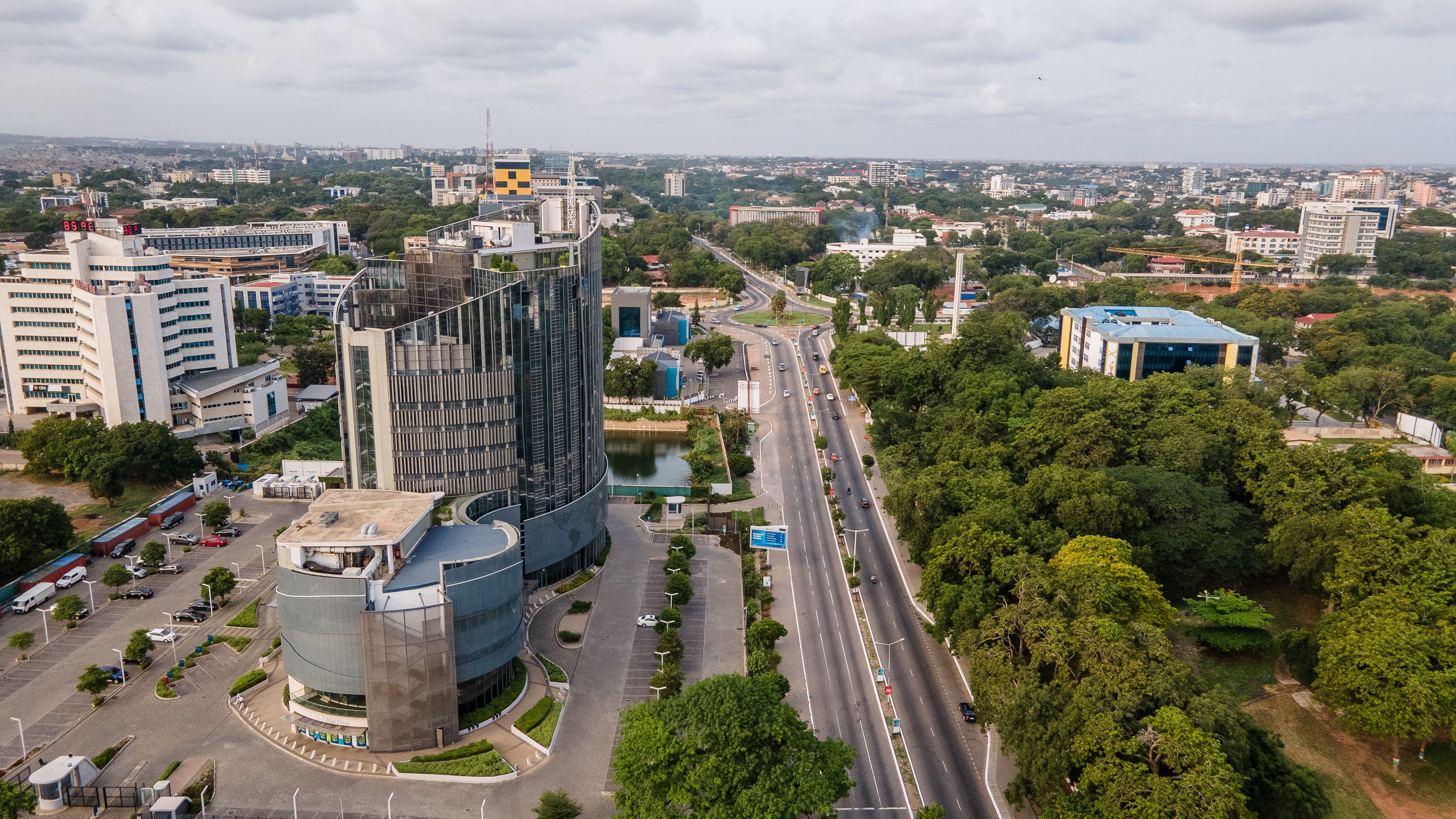accra cityscape