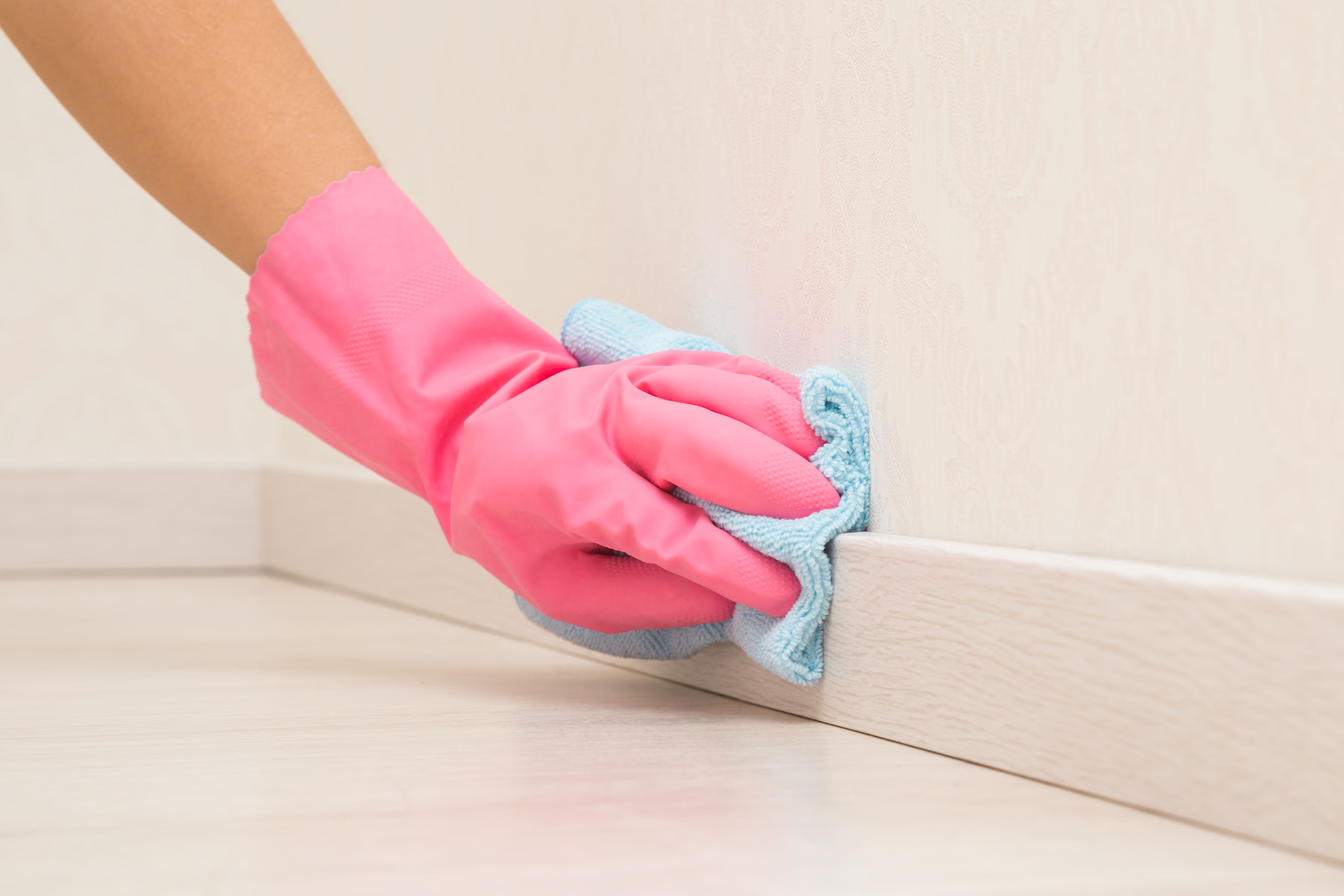 Baseboard Cleaning