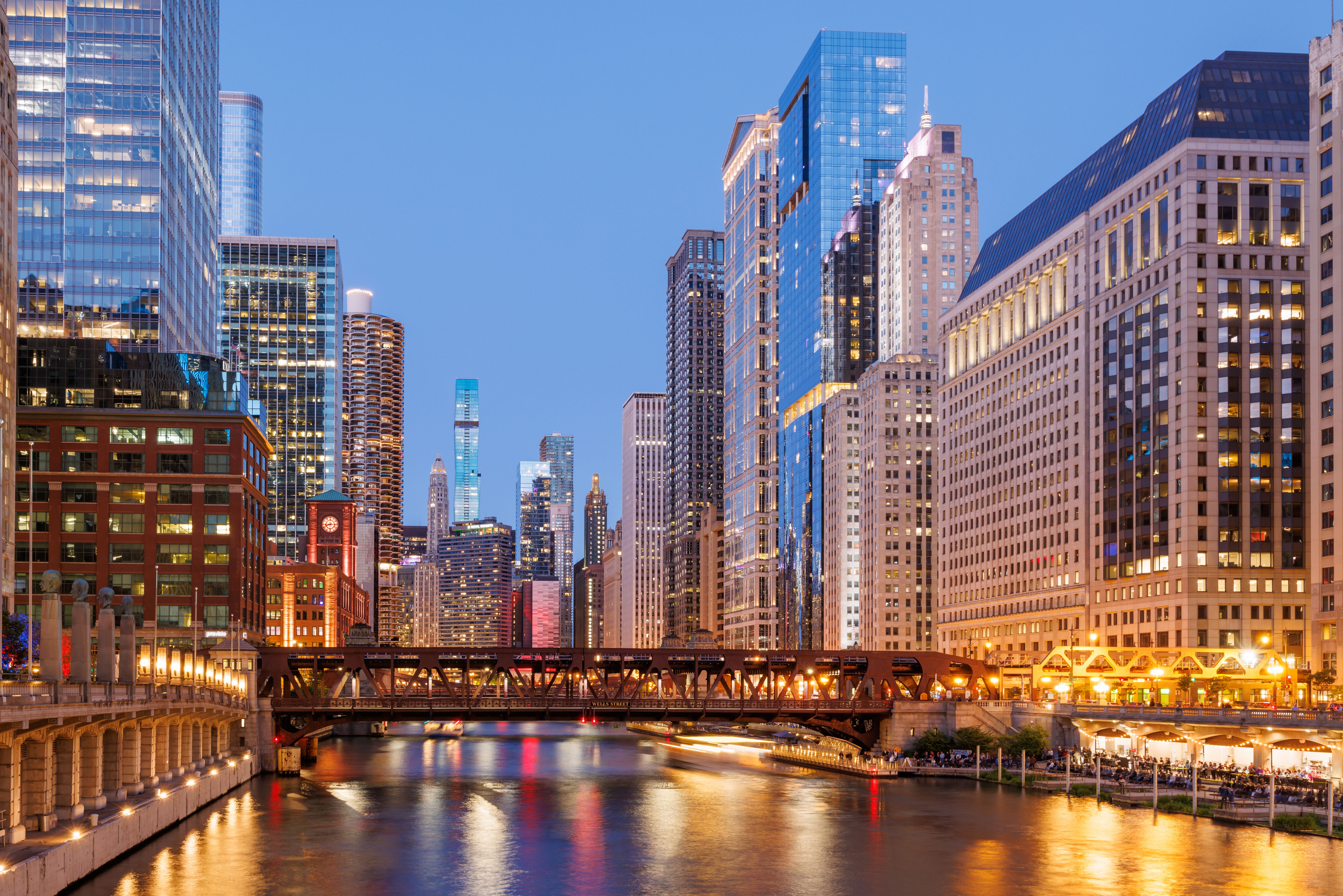 chicago skyline cookies