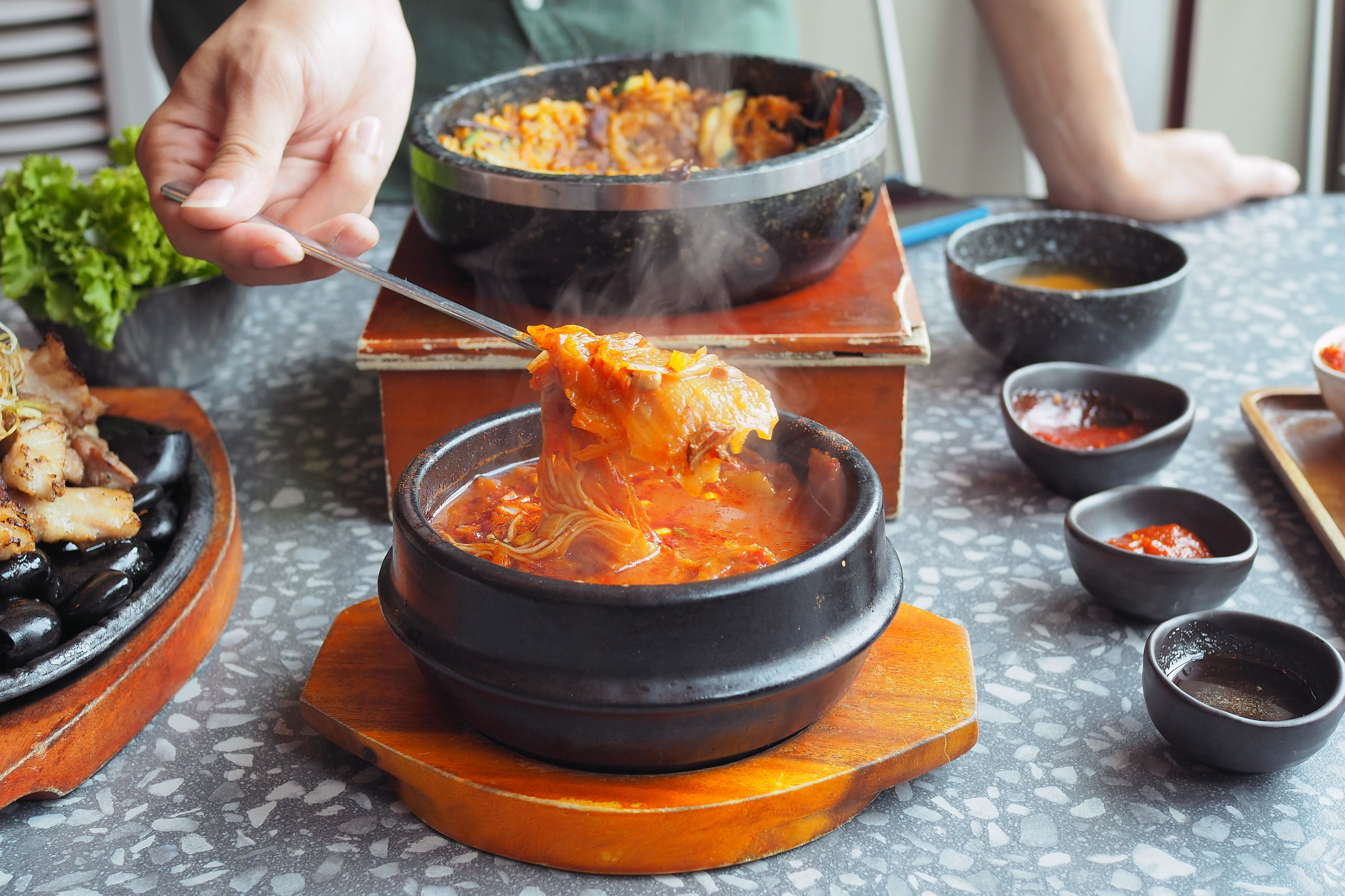 spicy korean food