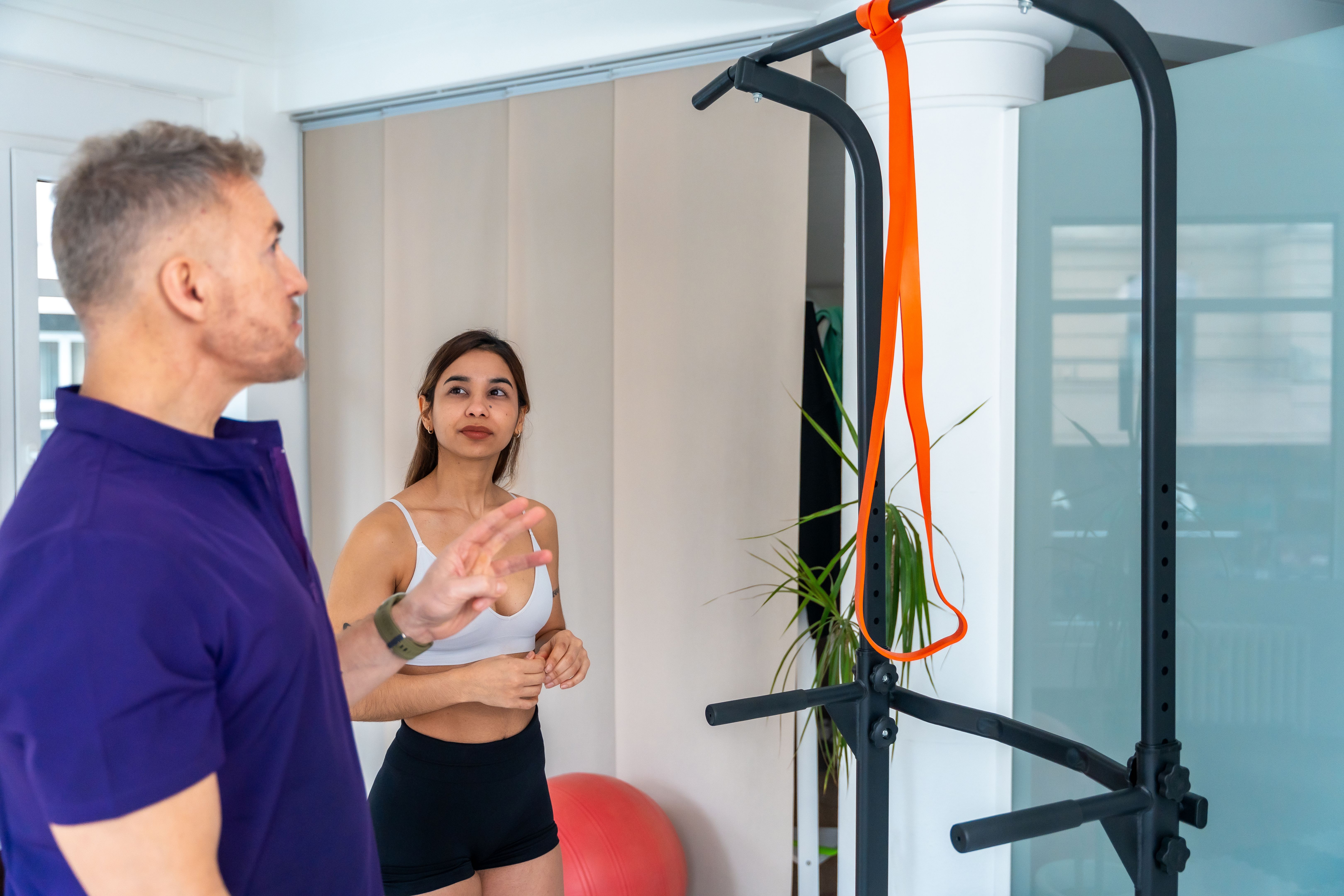 trainer client interaction