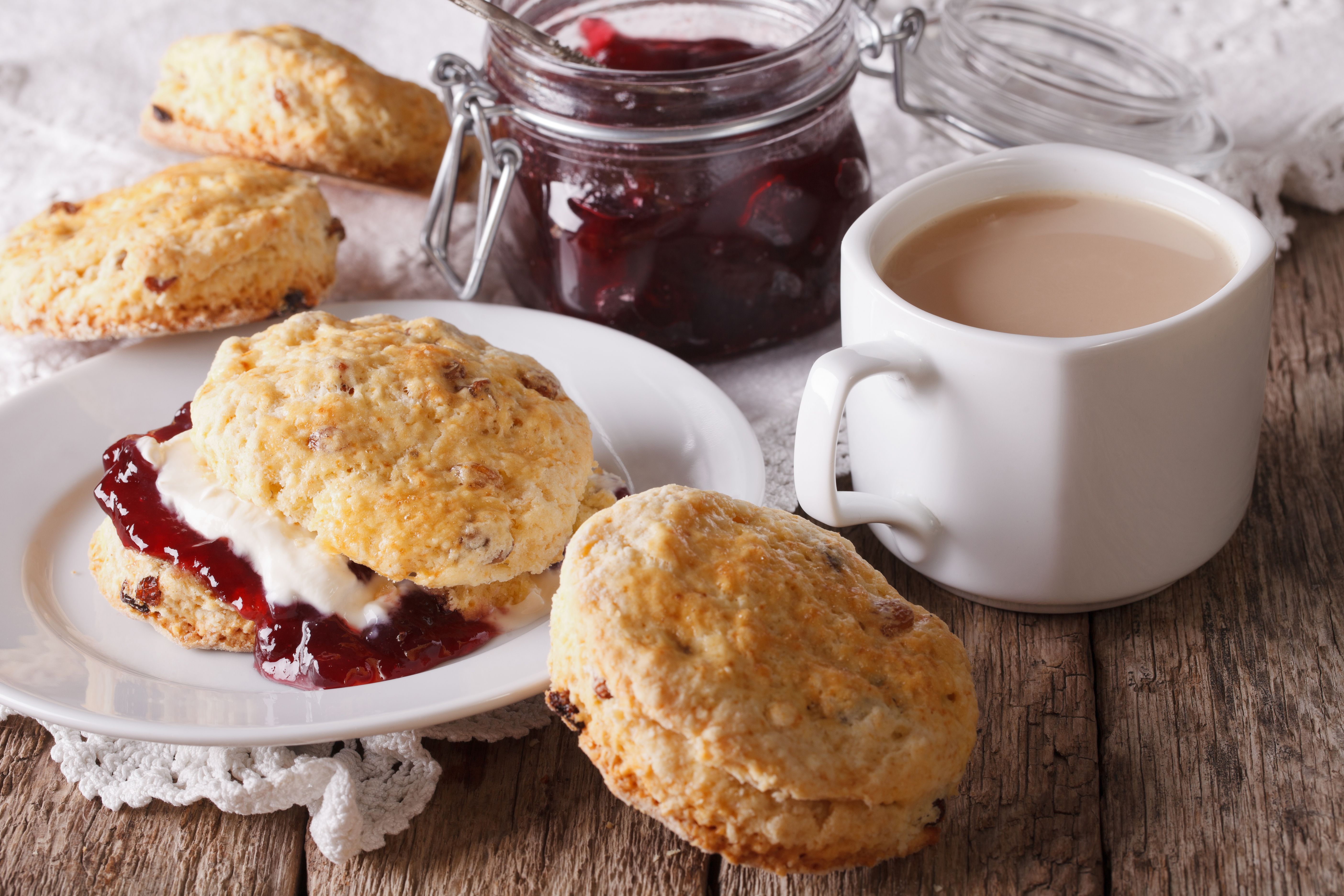 tea and scones