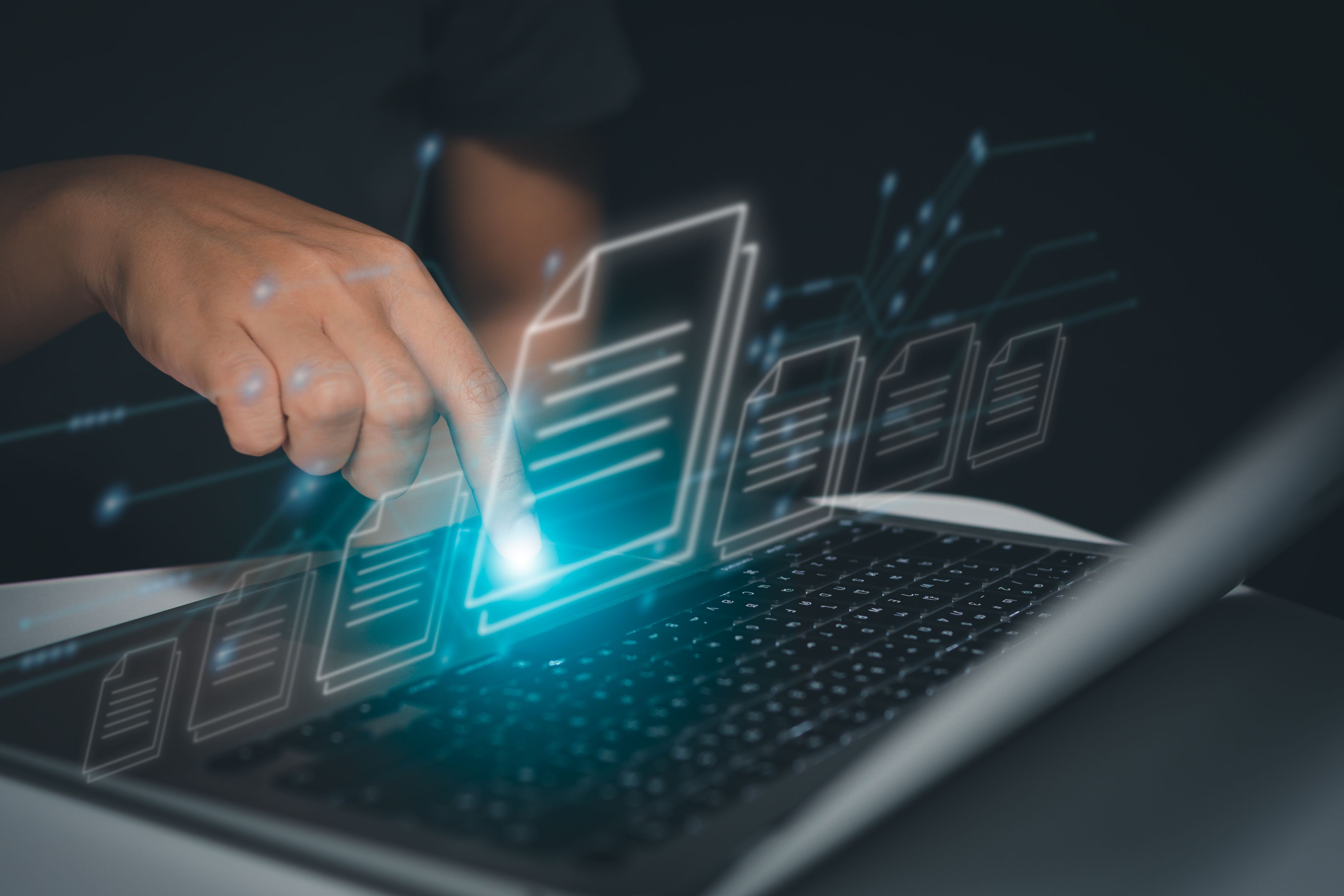 document management online system, documentation data process on automation to manage files, knowledge and documentation, business technology