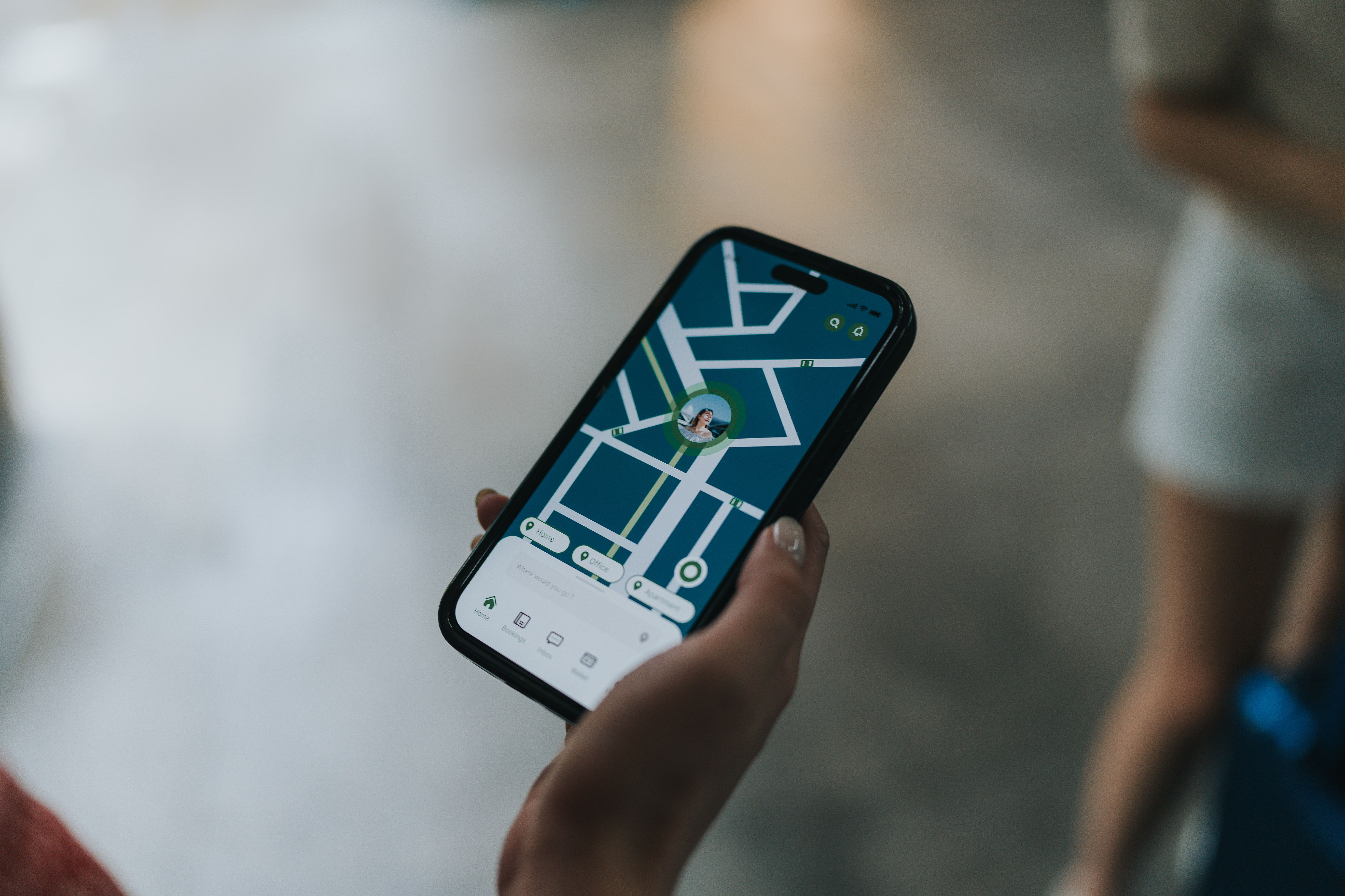 using transportation app