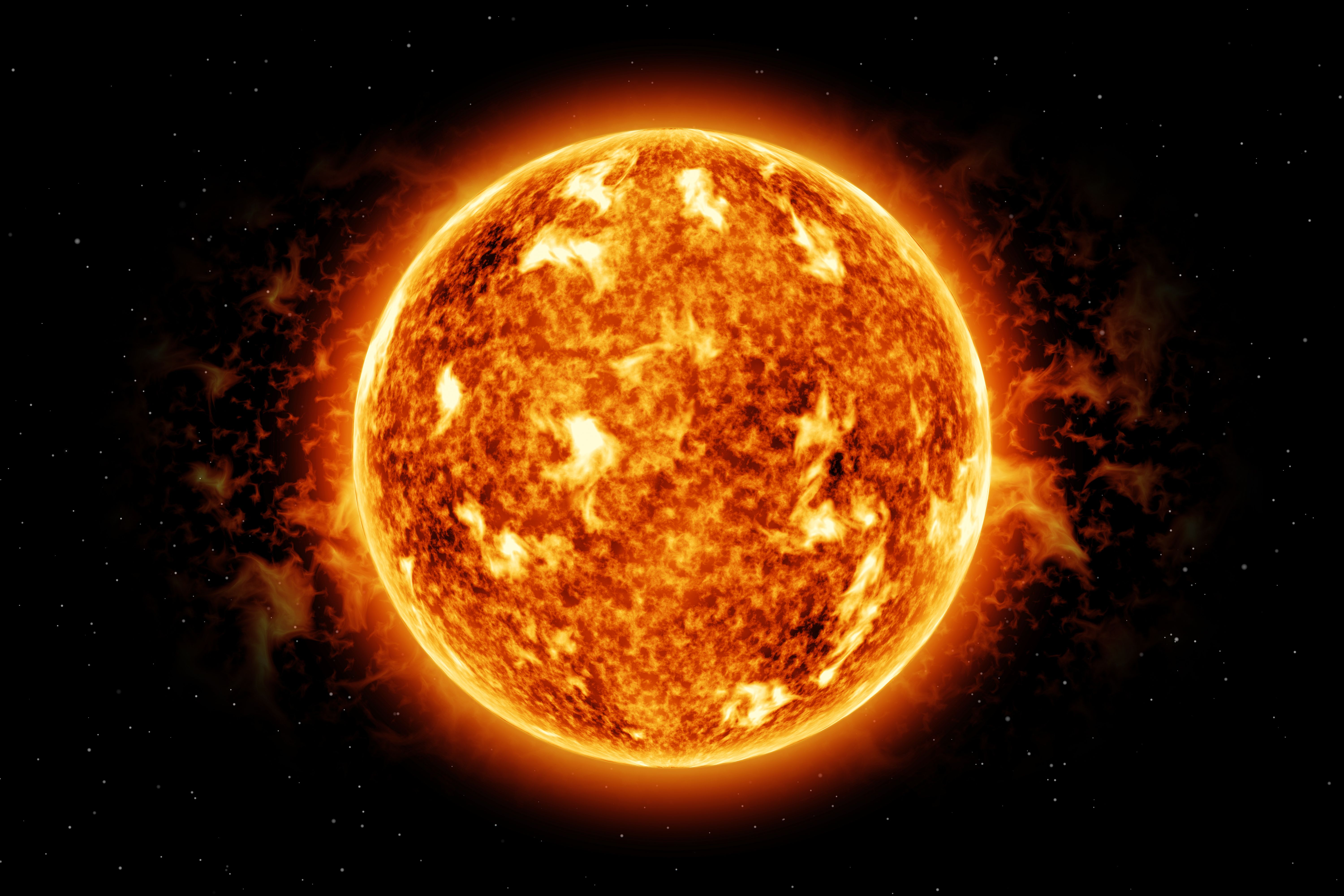 solar flame lights