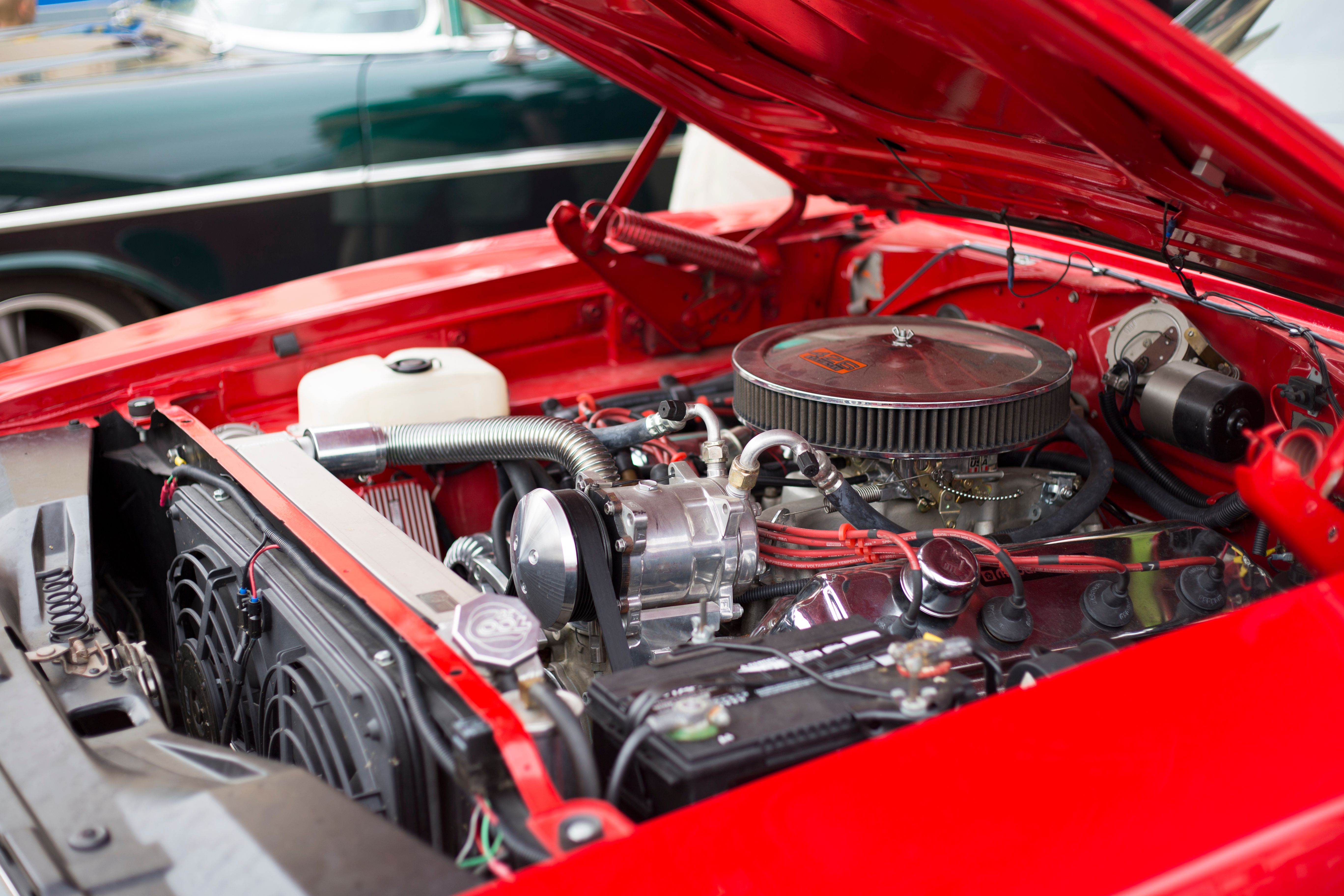 classic car engine