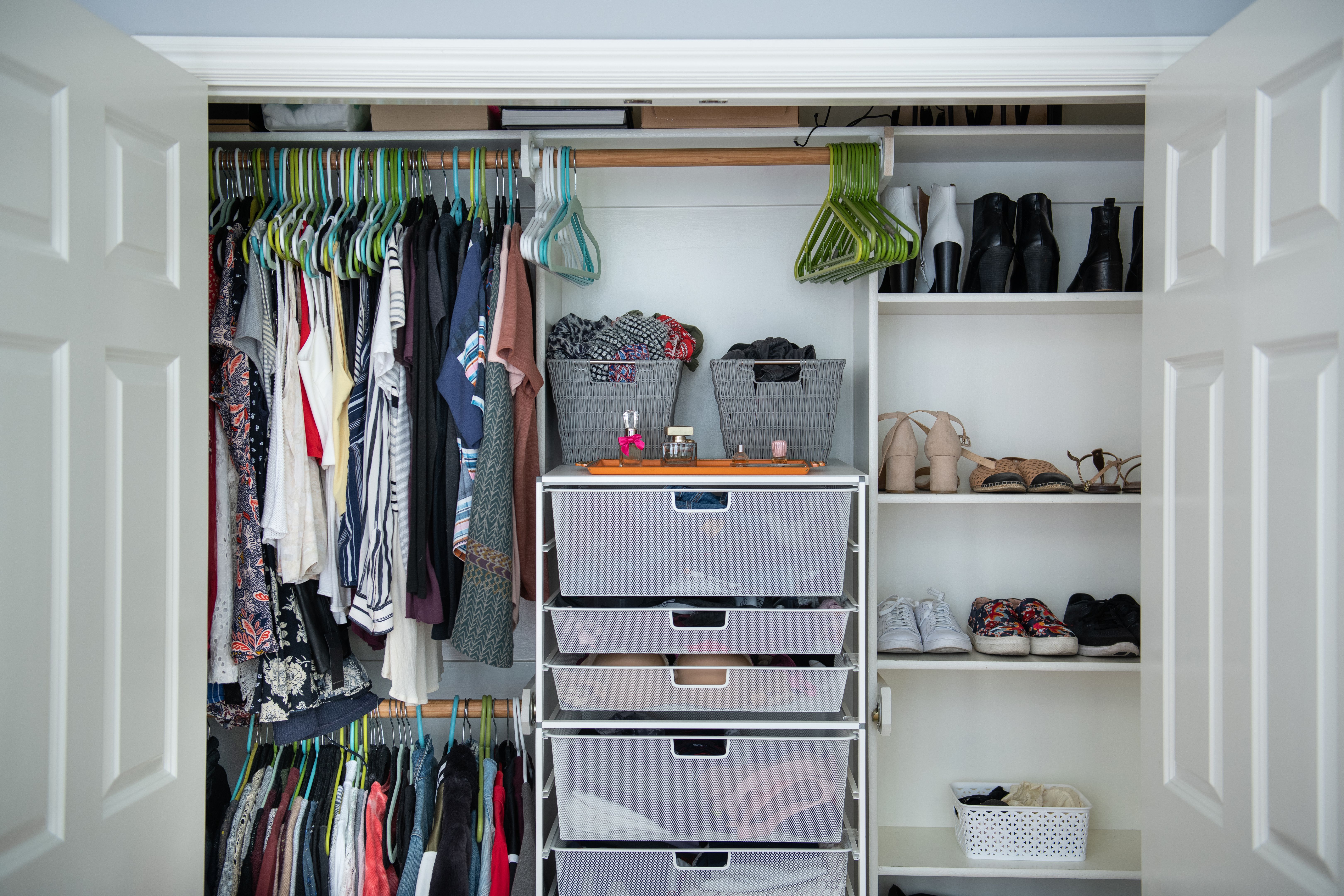 wardrobe organization