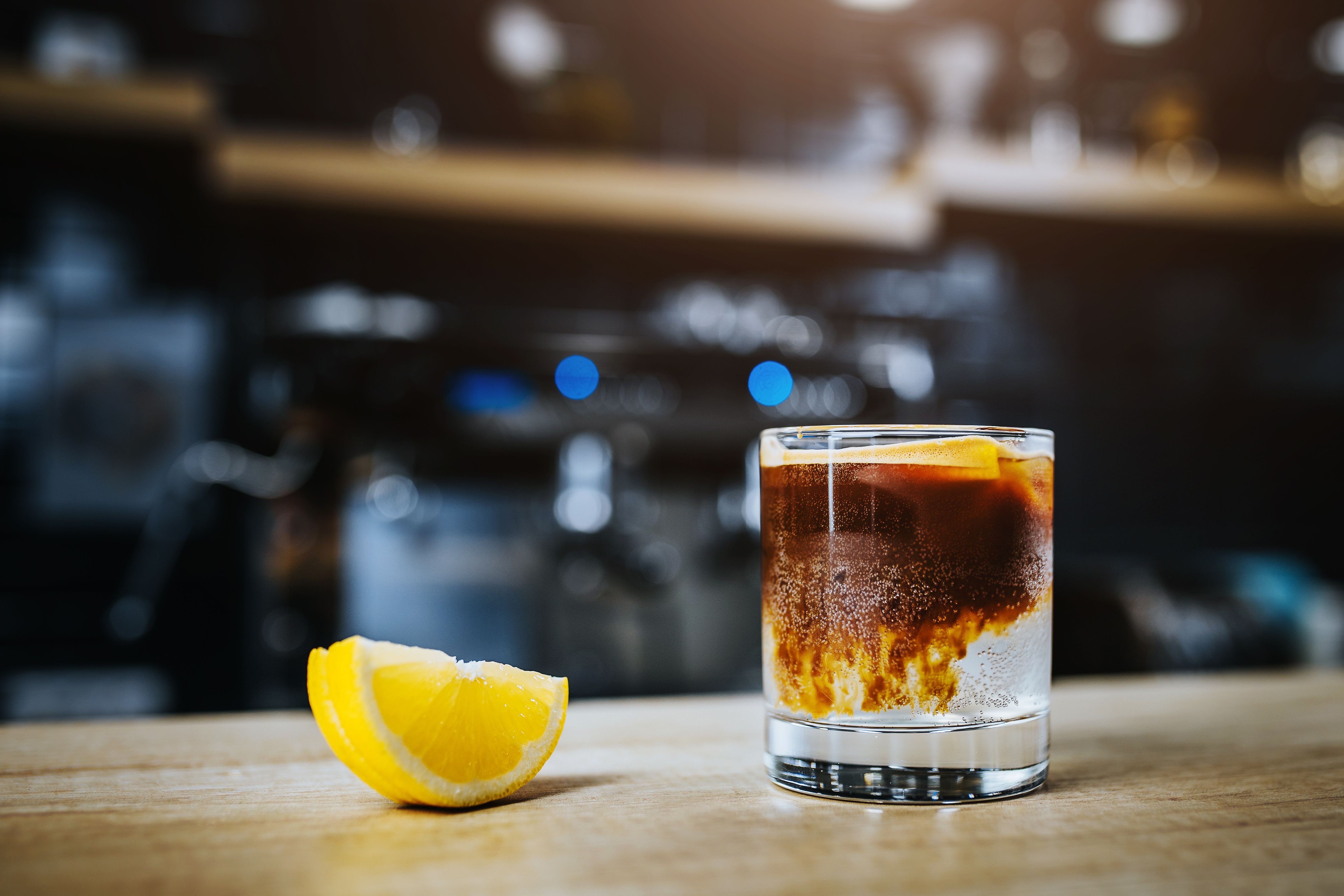 iced coffee lemonade