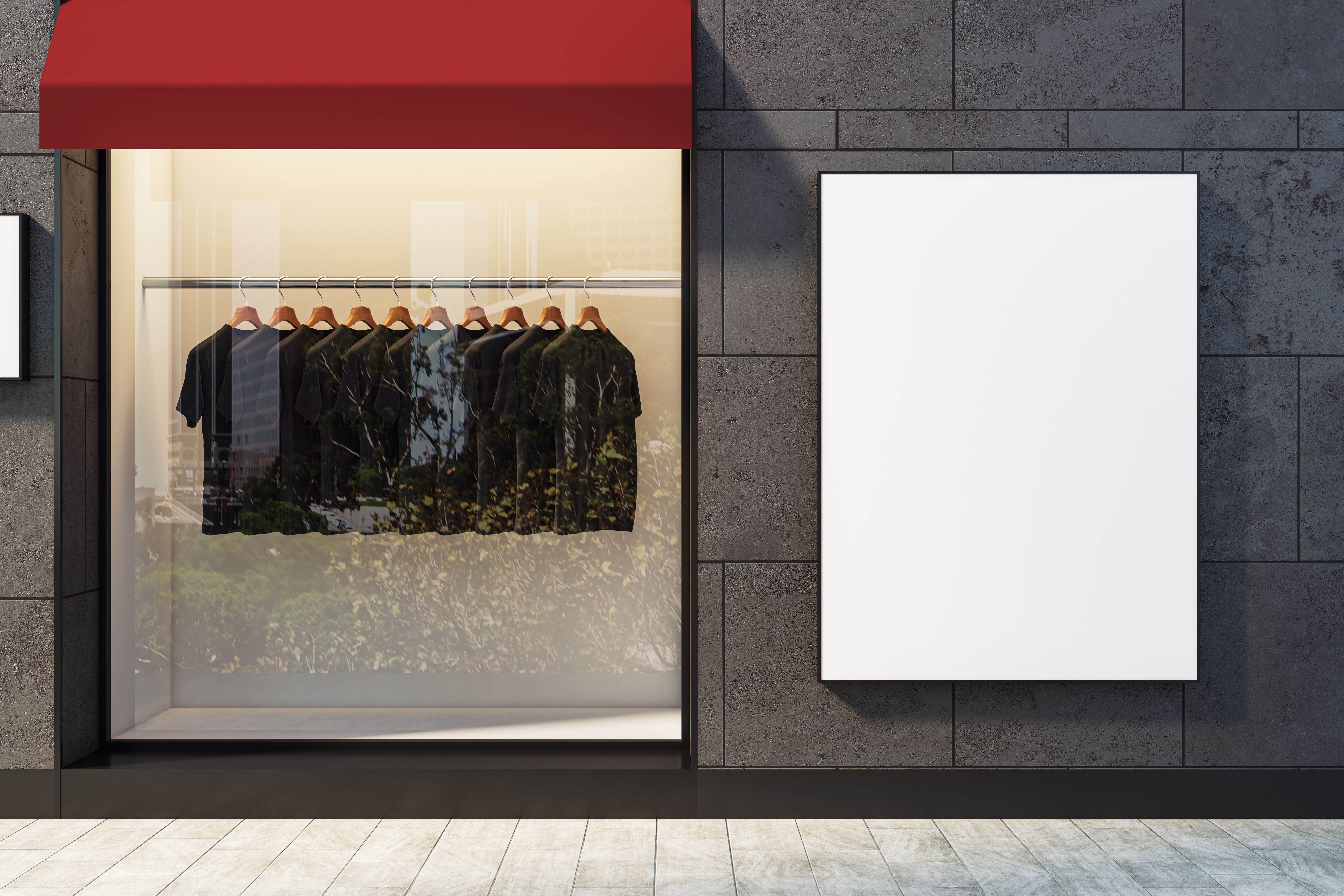 custom displays storefront