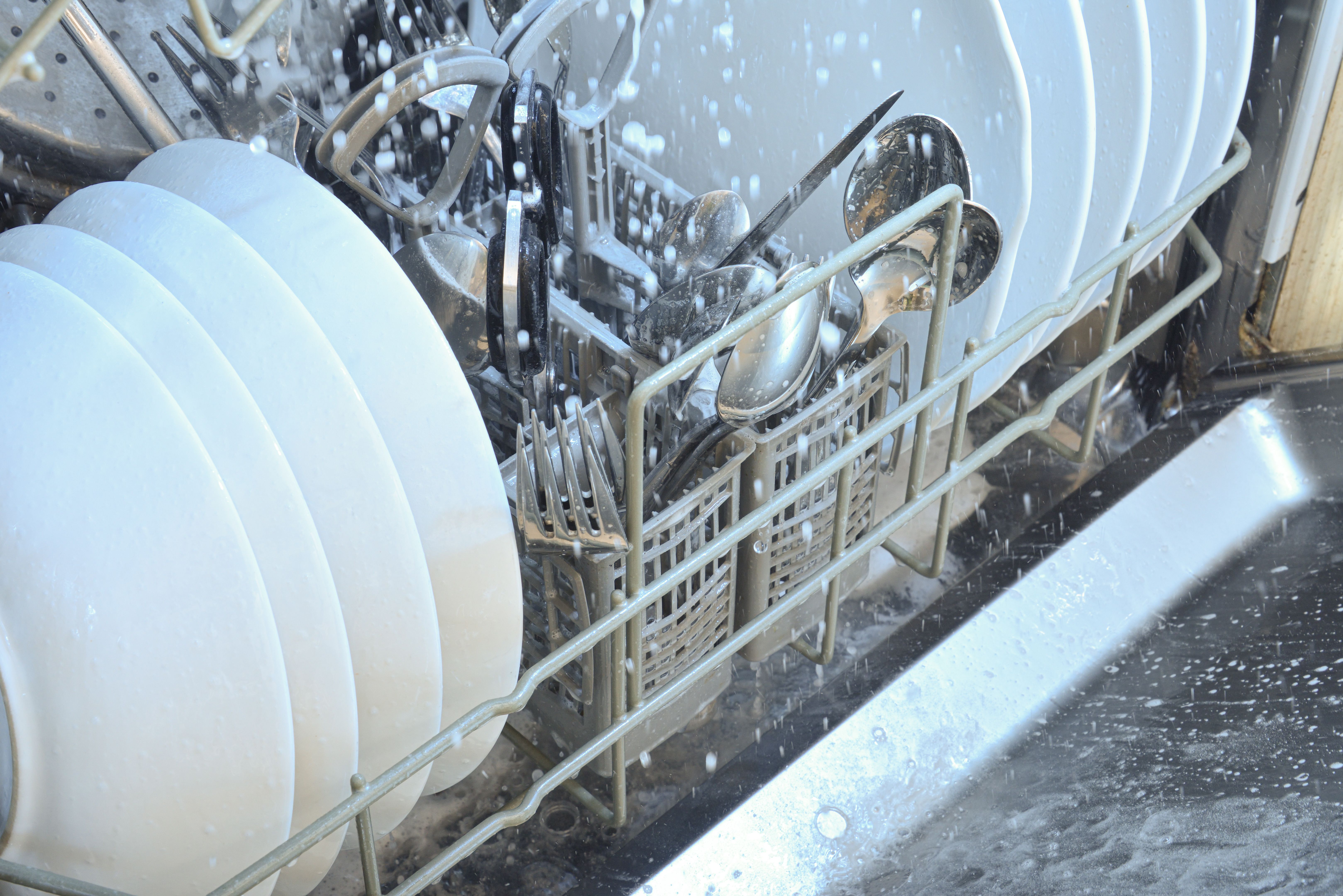 full dishwasher