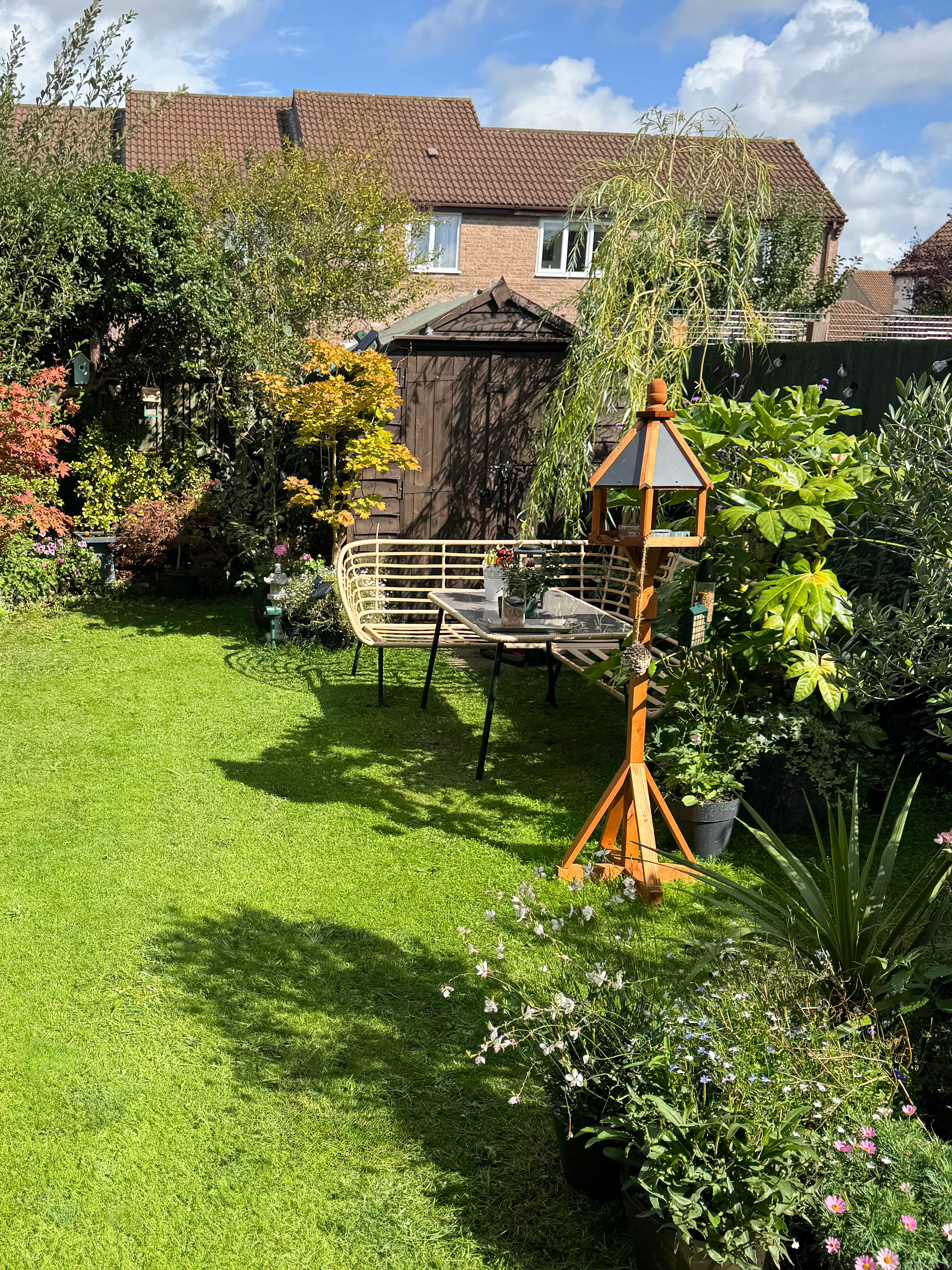 outdoor garden layout