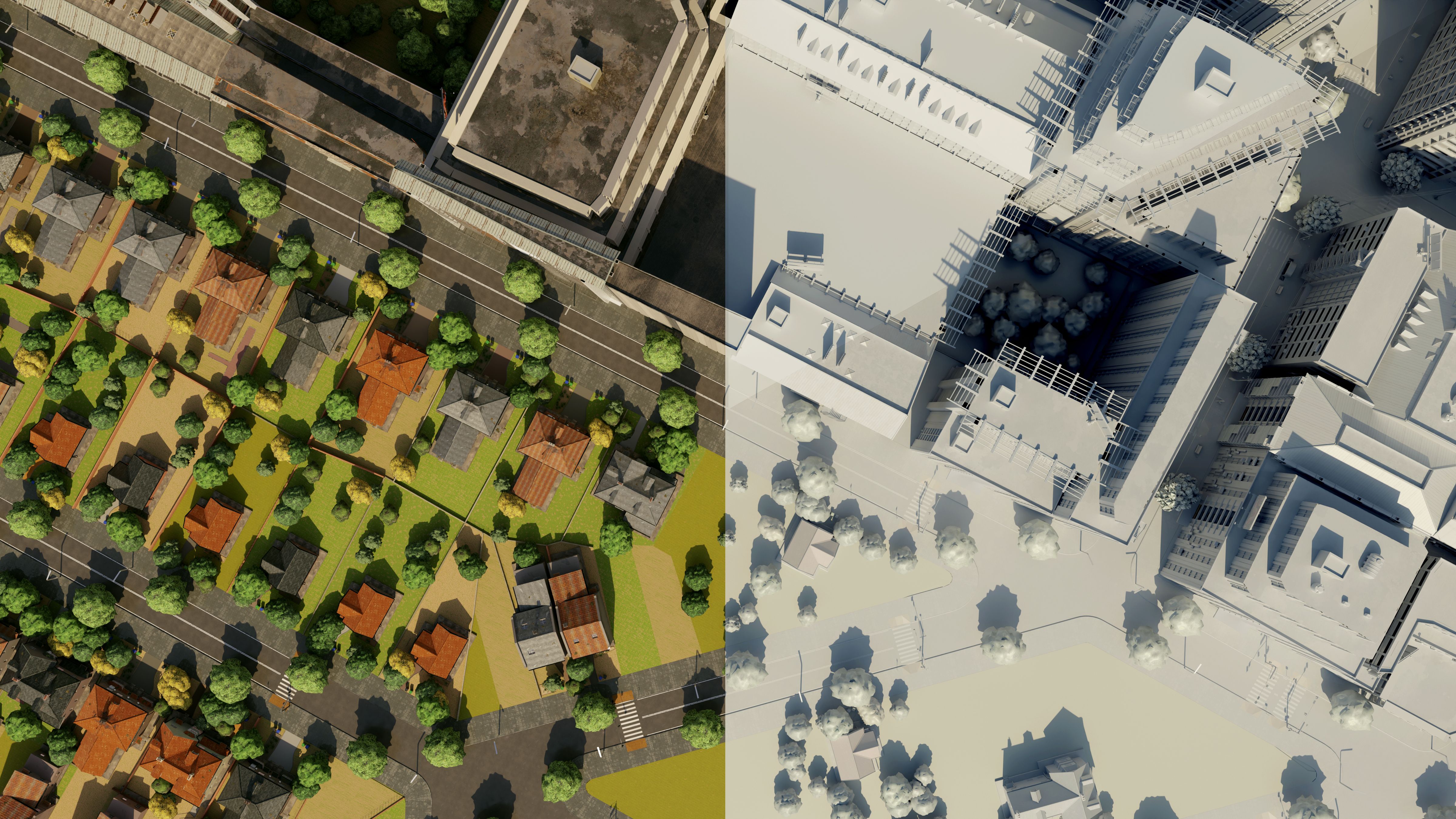 cityscape transformation