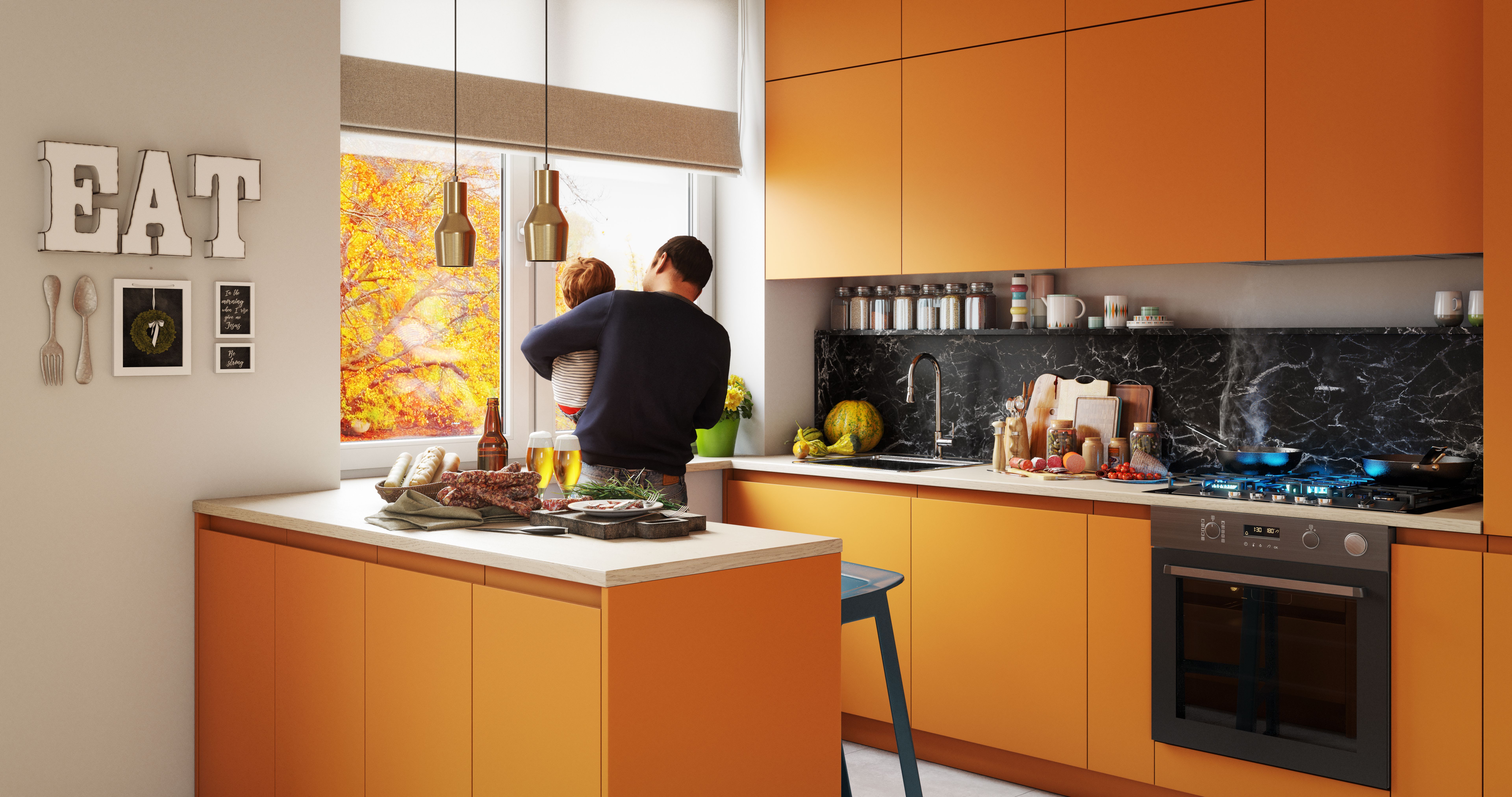 cozy kitchen