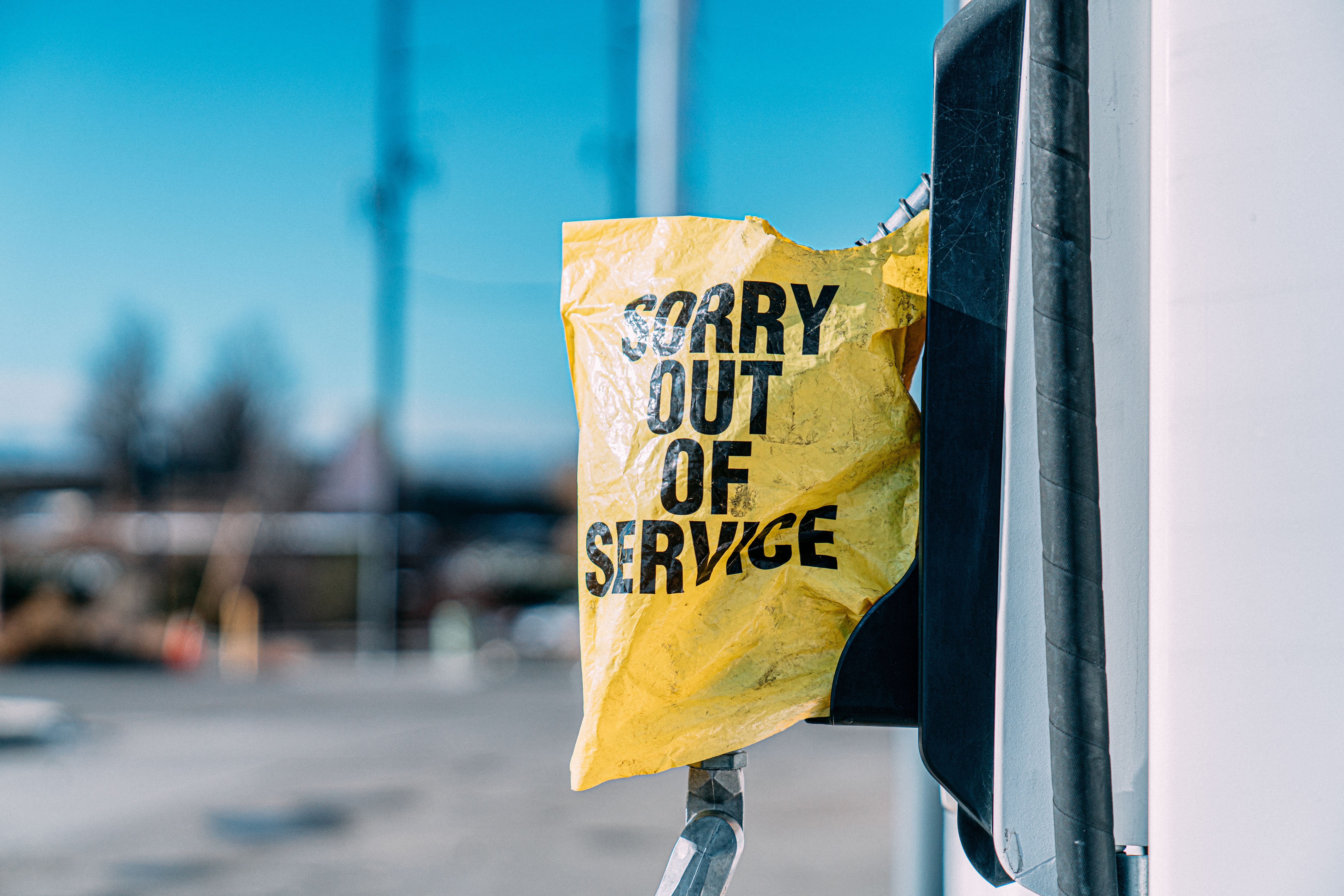 Copy Space Photo of a Yellow 