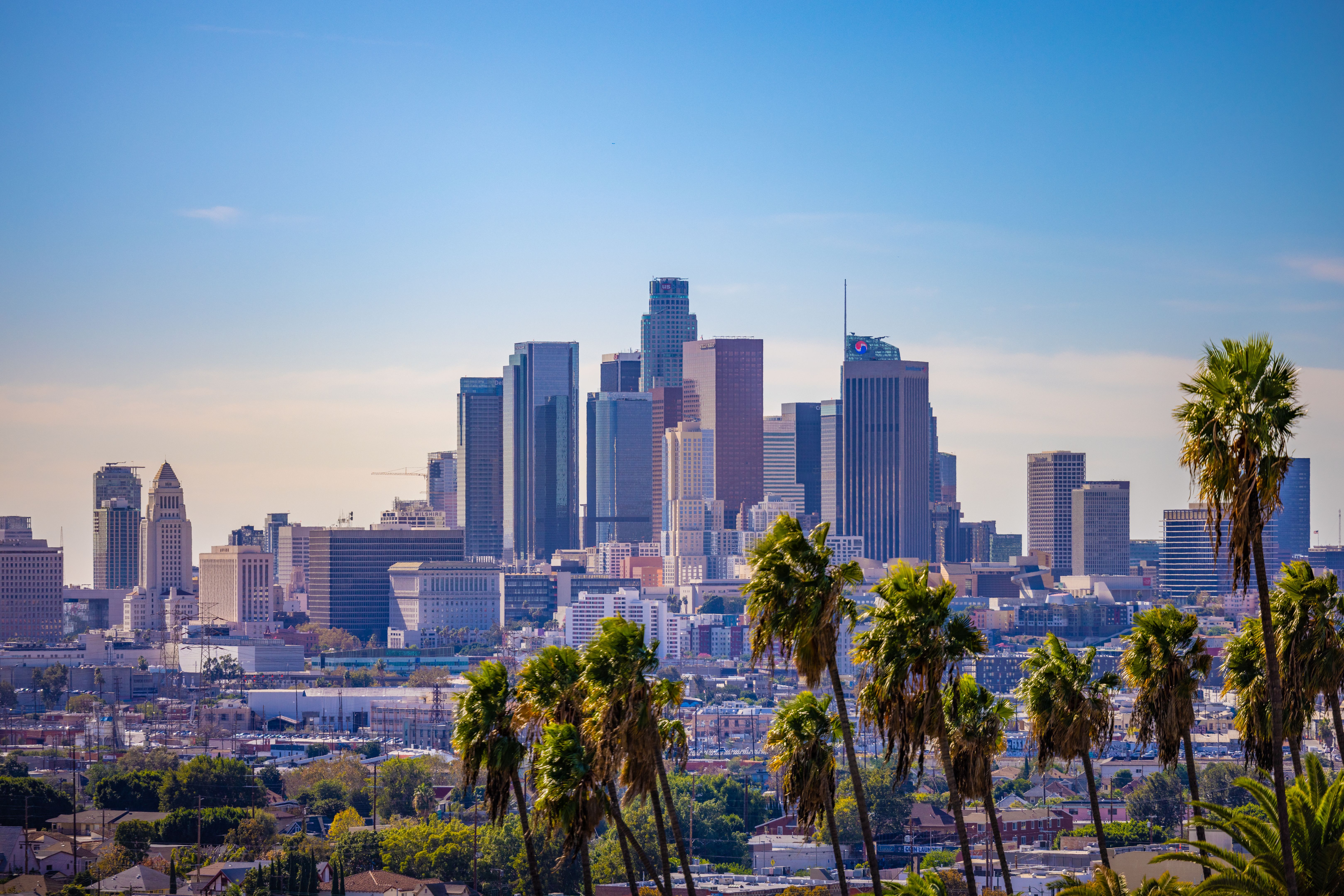 los angeles skyline