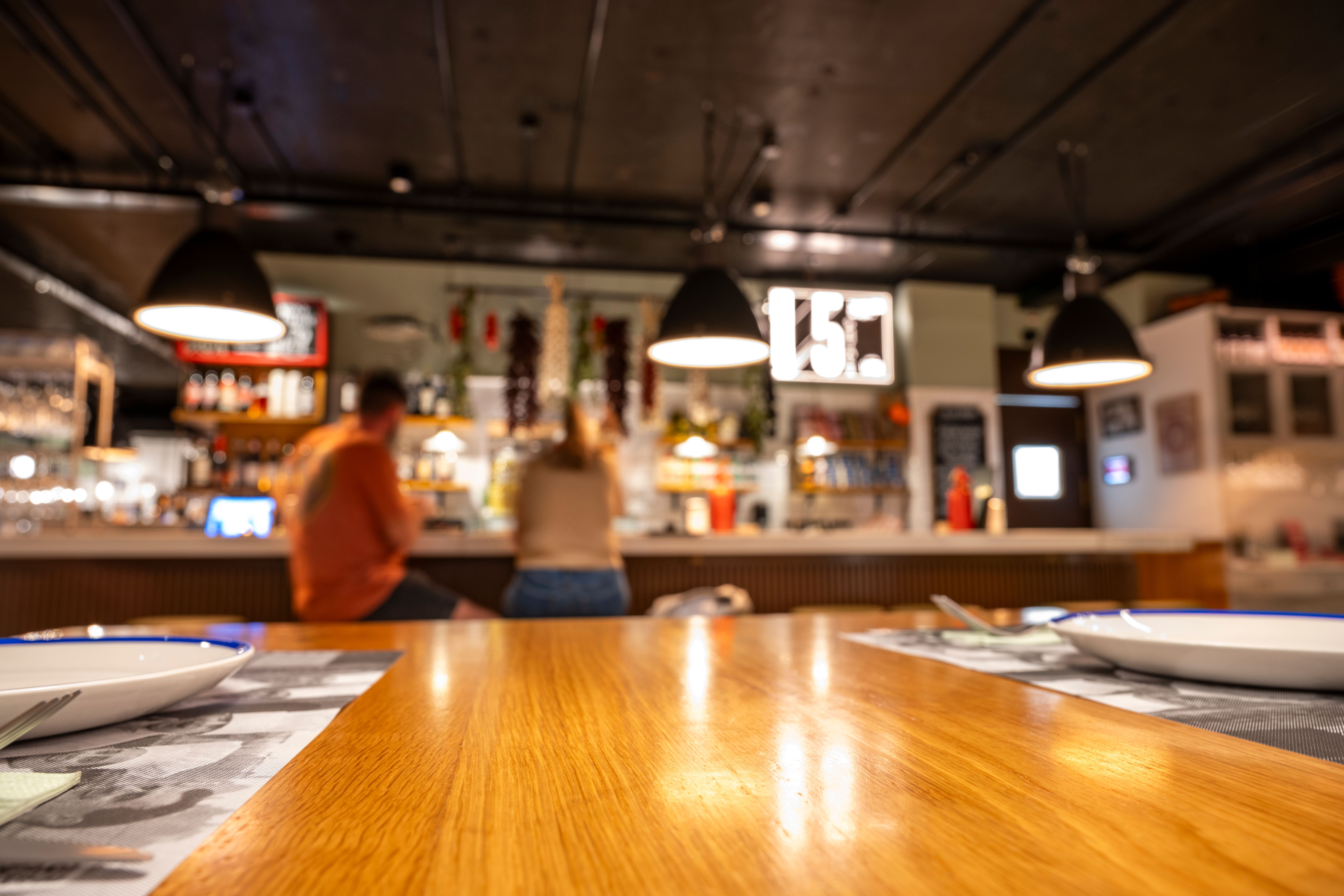 bar table ambiance