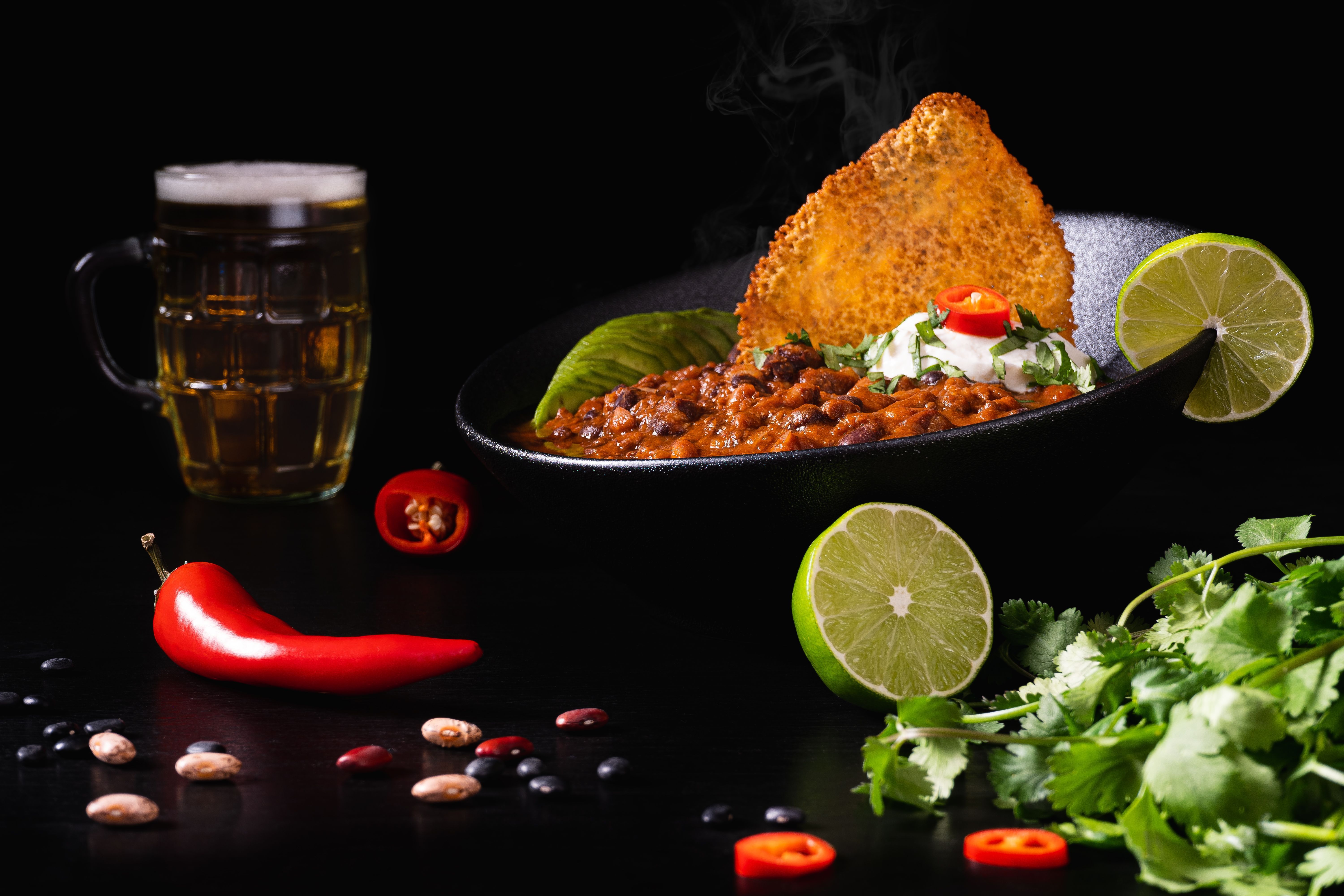beer and chili